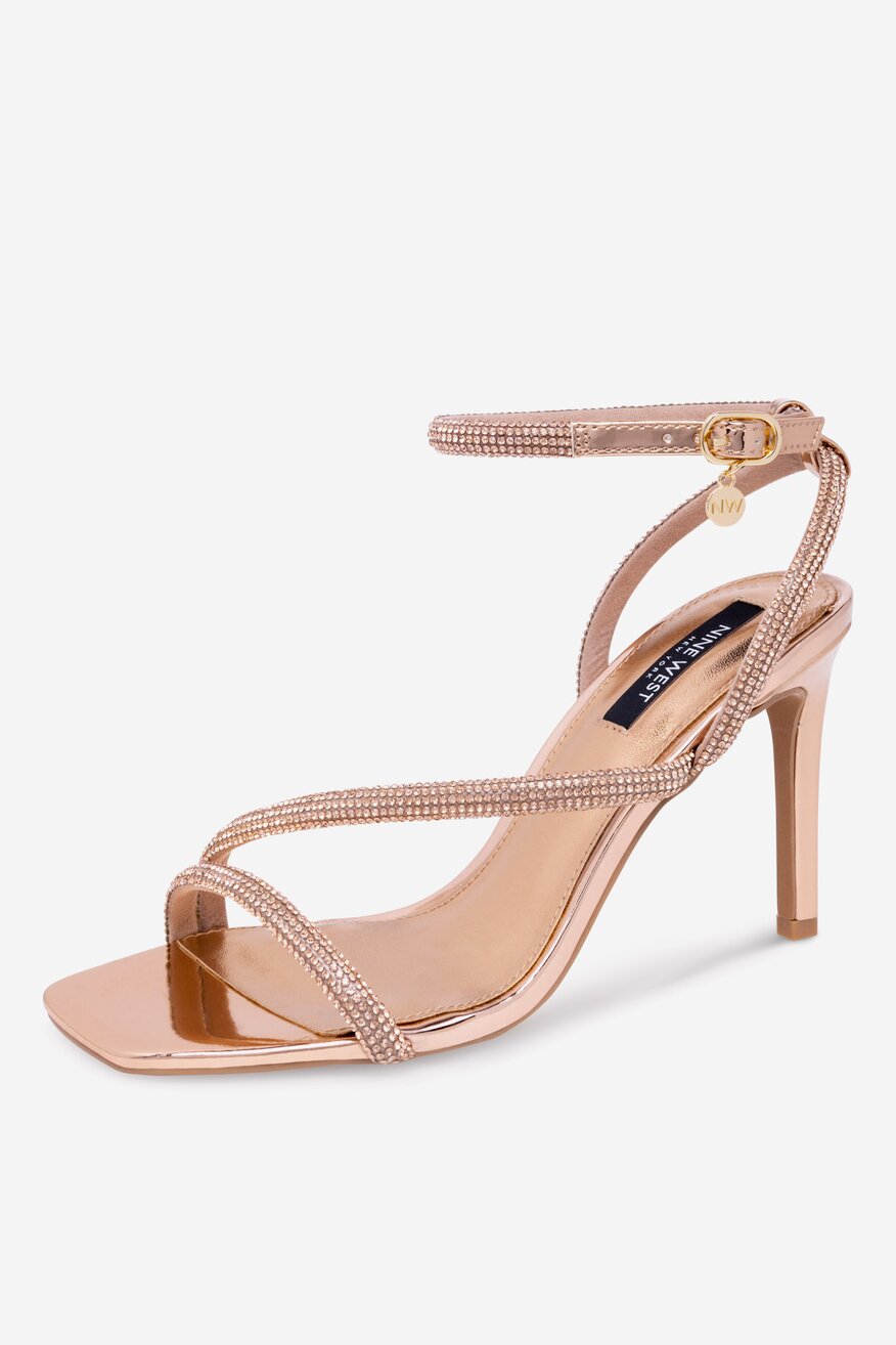 
                NINE WEST - Sandały na szpilce - 5905588532125