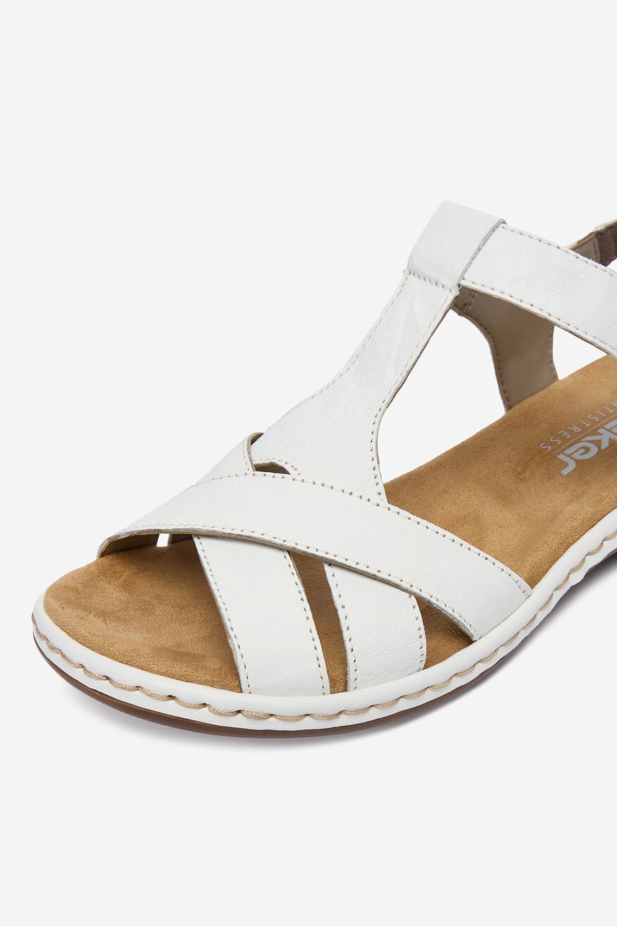 
                Rieker - Sandały skórzane - 5906751829196