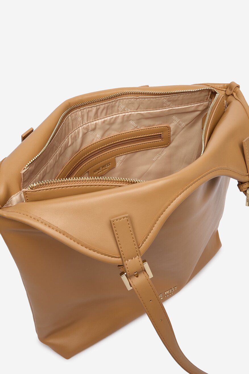 
                        Дамска чанта NINE WEST CEO-SENSA-LDA8373 КАМЕЛ - 5906751542590