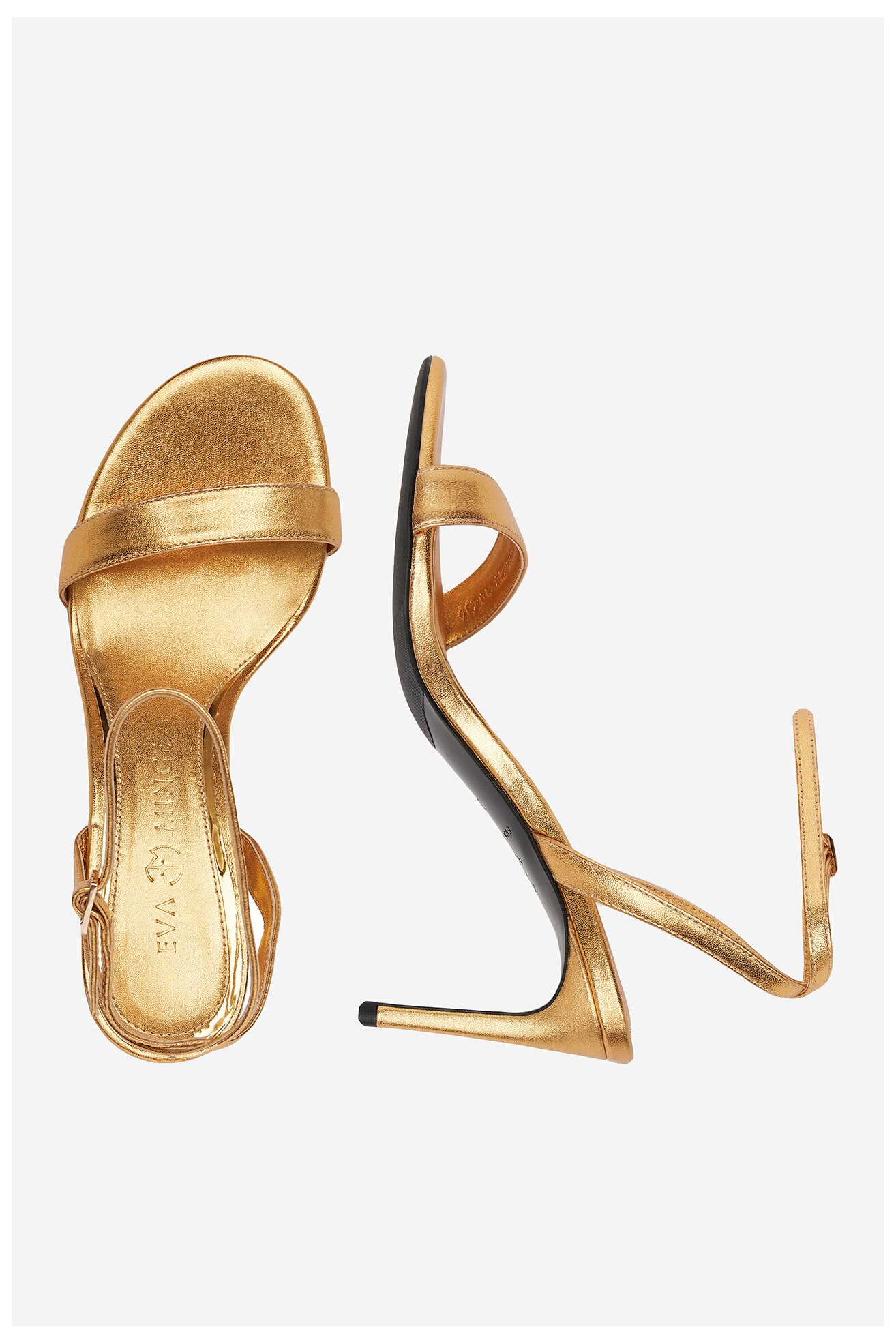 Сандалі EVA MINGE AGERATUM-LT133-6 ЗОЛОТИЙ