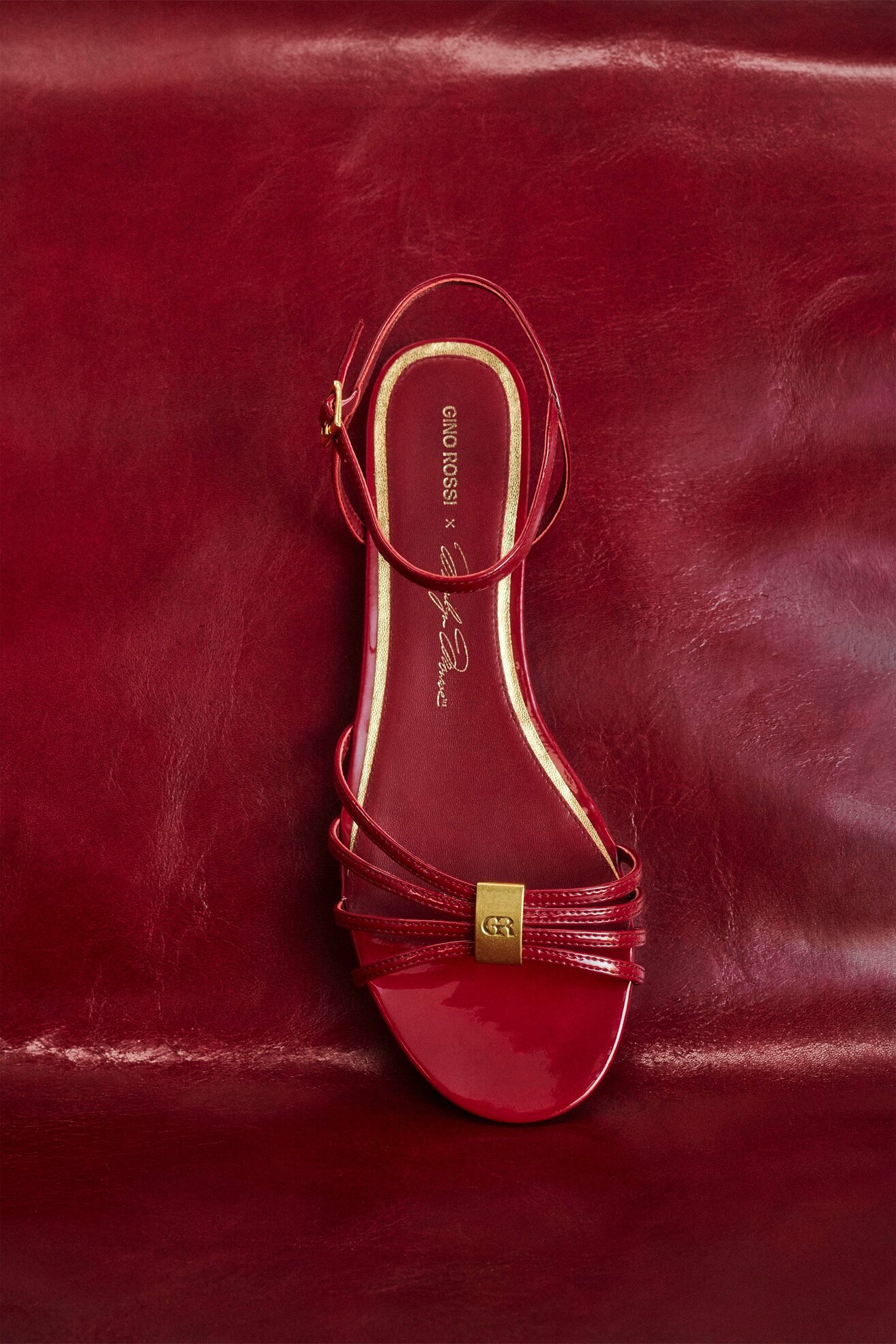 Сандалі Gino Rossi ROSE-SLT569P-19 ЧЕРВОНИЙ