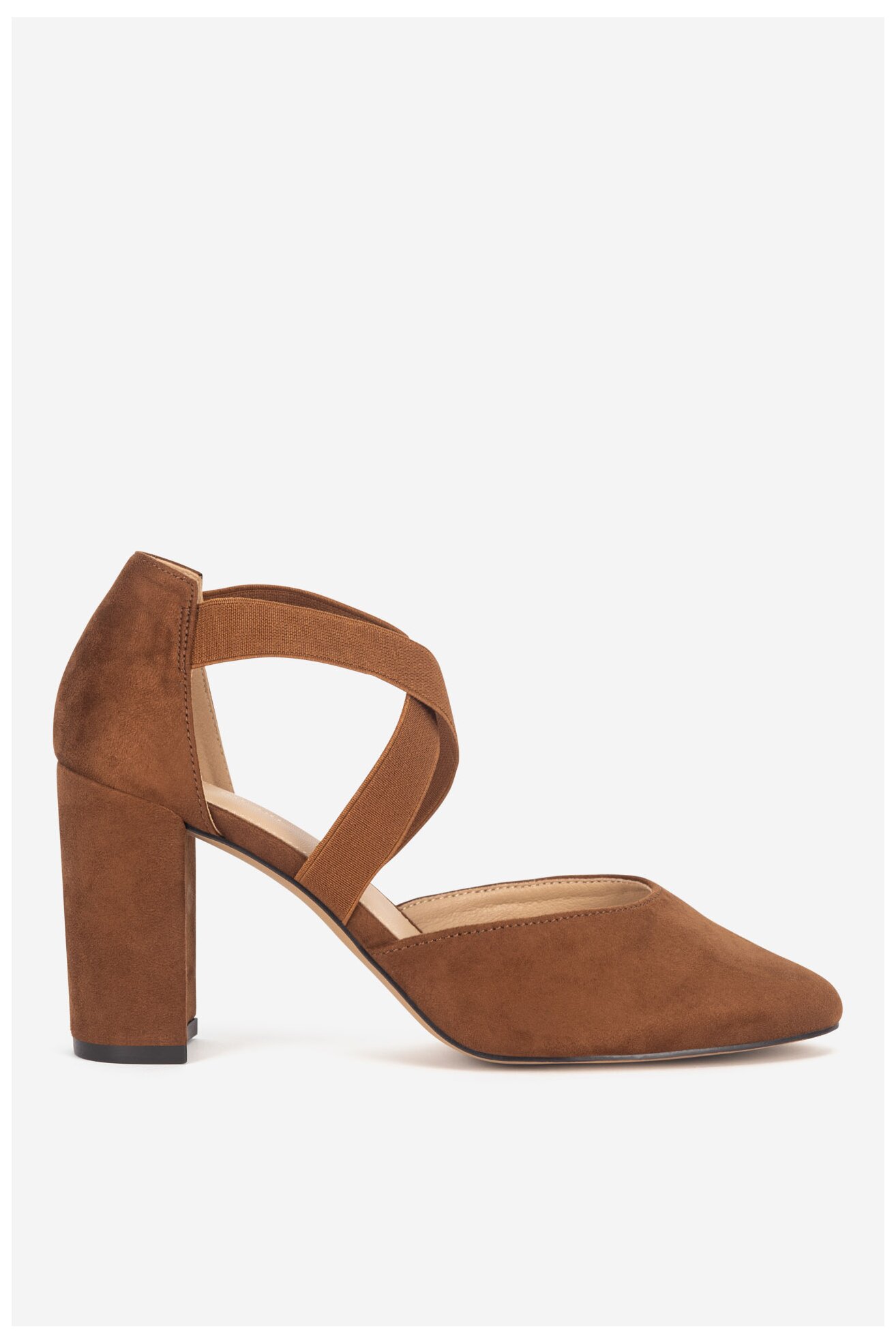 Pantofi cu toc Clara Barson WYL3755-1 CREM