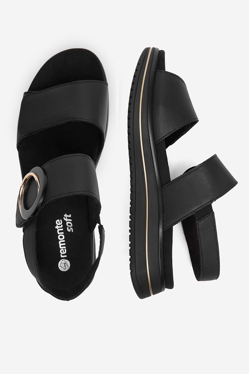 
                Remonte - Sandały skórzane - 5906751739969