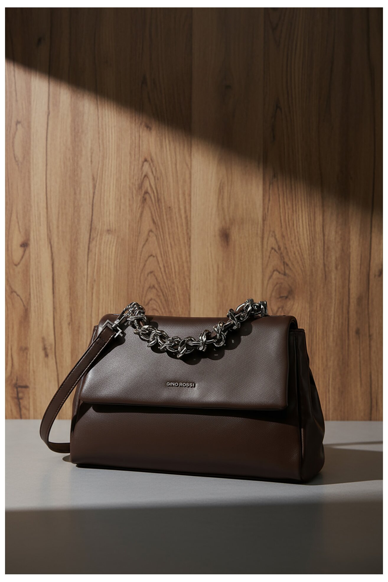 Geantă de mână Gino Rossi CEO-LARA-LDA8144A MARO