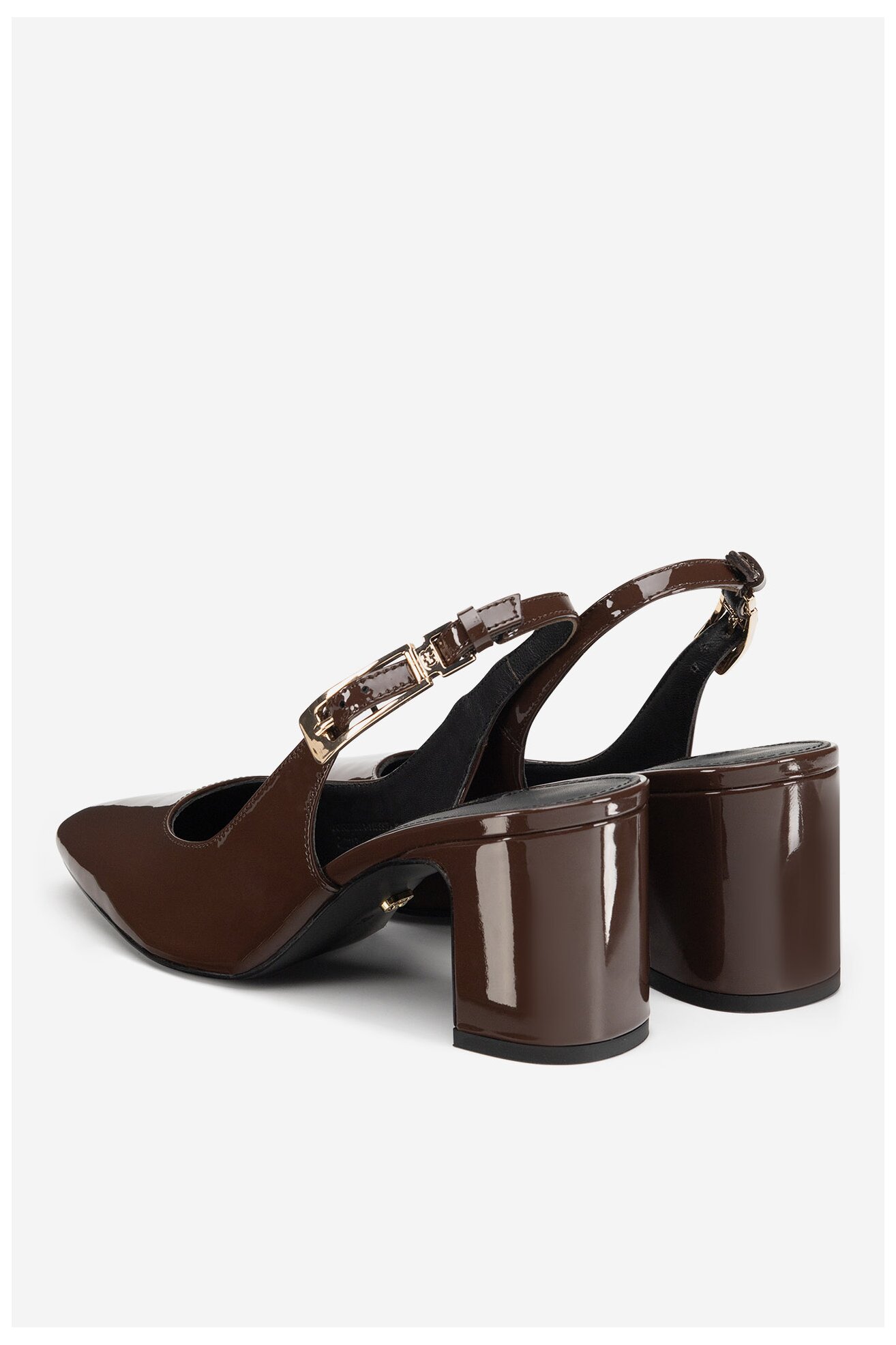 Елегантни обувки Gino Rossi JORDANA-115997 ТЪМНОКАФЯВ