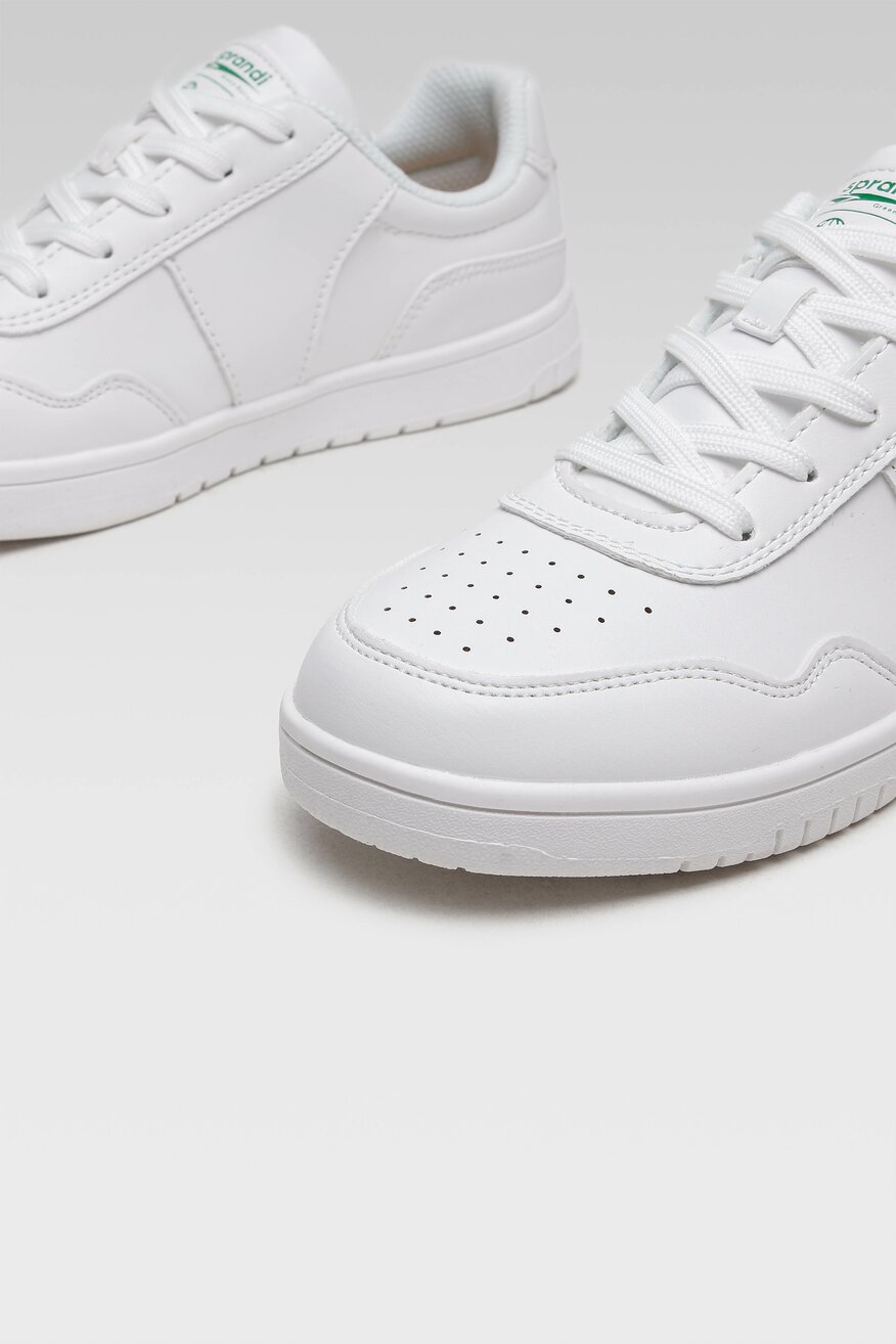 Sprandi - Obuwie sportowe pastelowe białe - 5904248438043