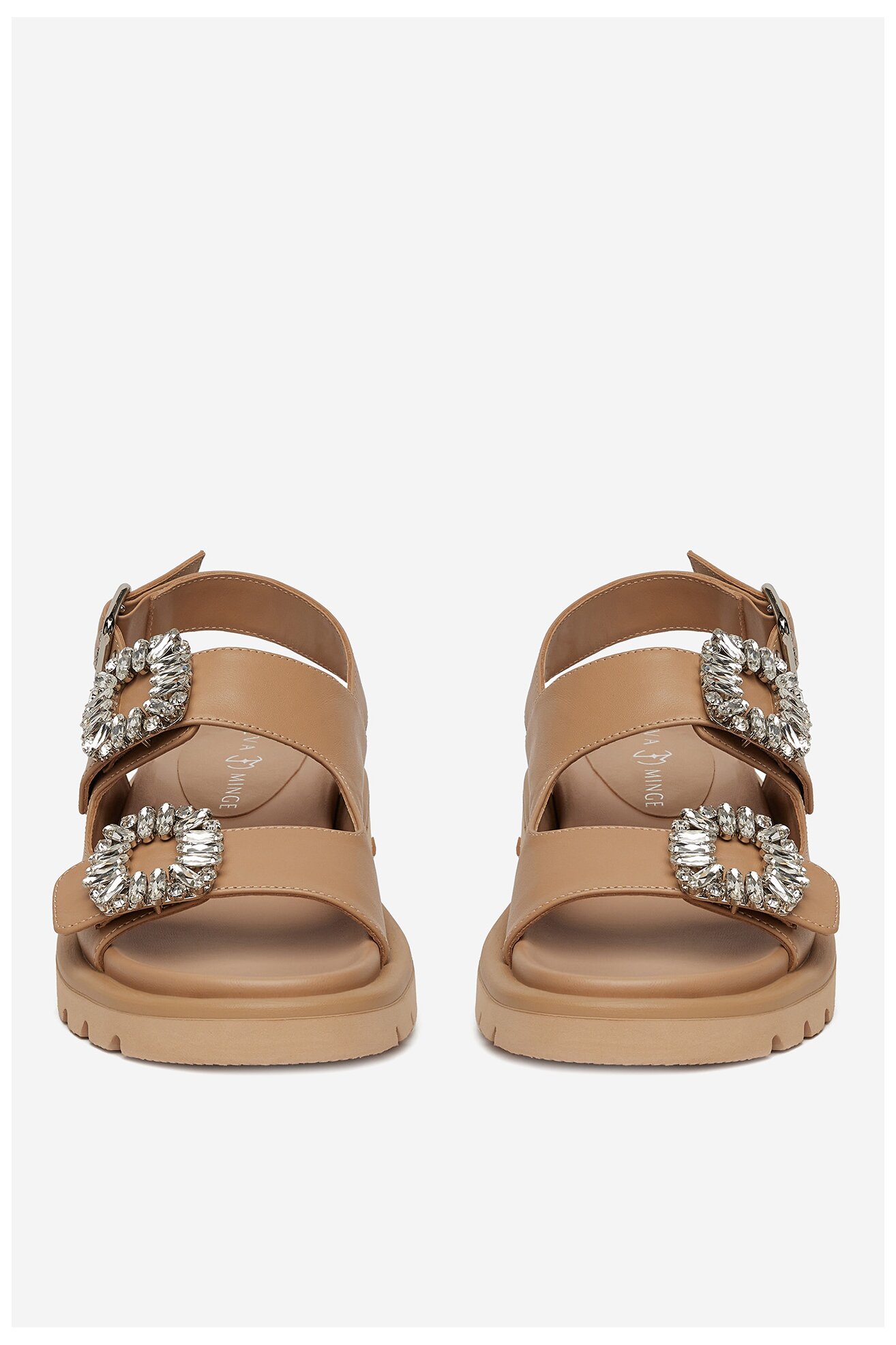 Сандалі EVA MINGE SNOWDROP-I75-563 БЕЖЕВИЙ