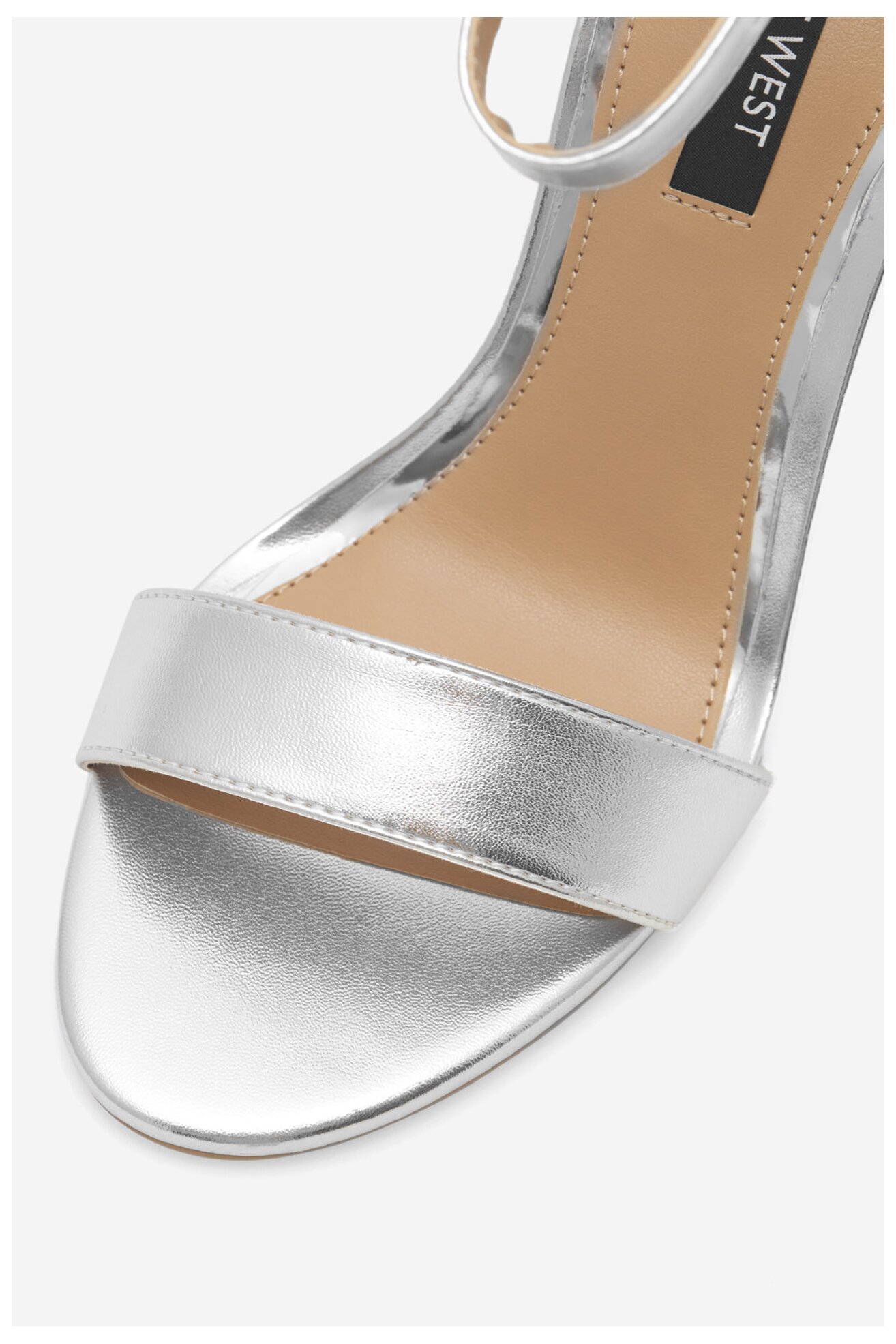 Sandały NINE WEST WFA2646-1 Srebrny