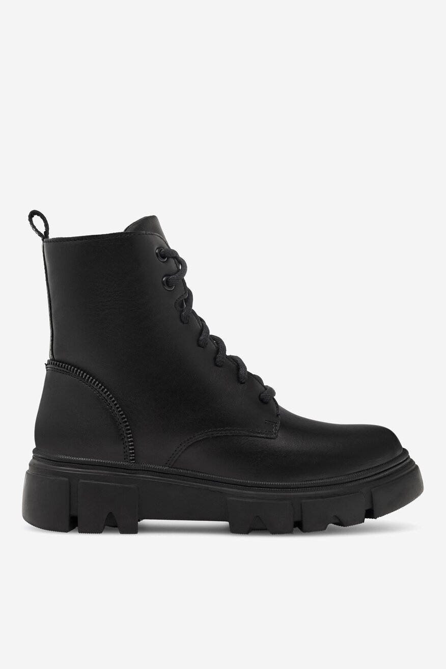 
                Lasocki - Trzewiki skórzane ocieplane - 5905588032069