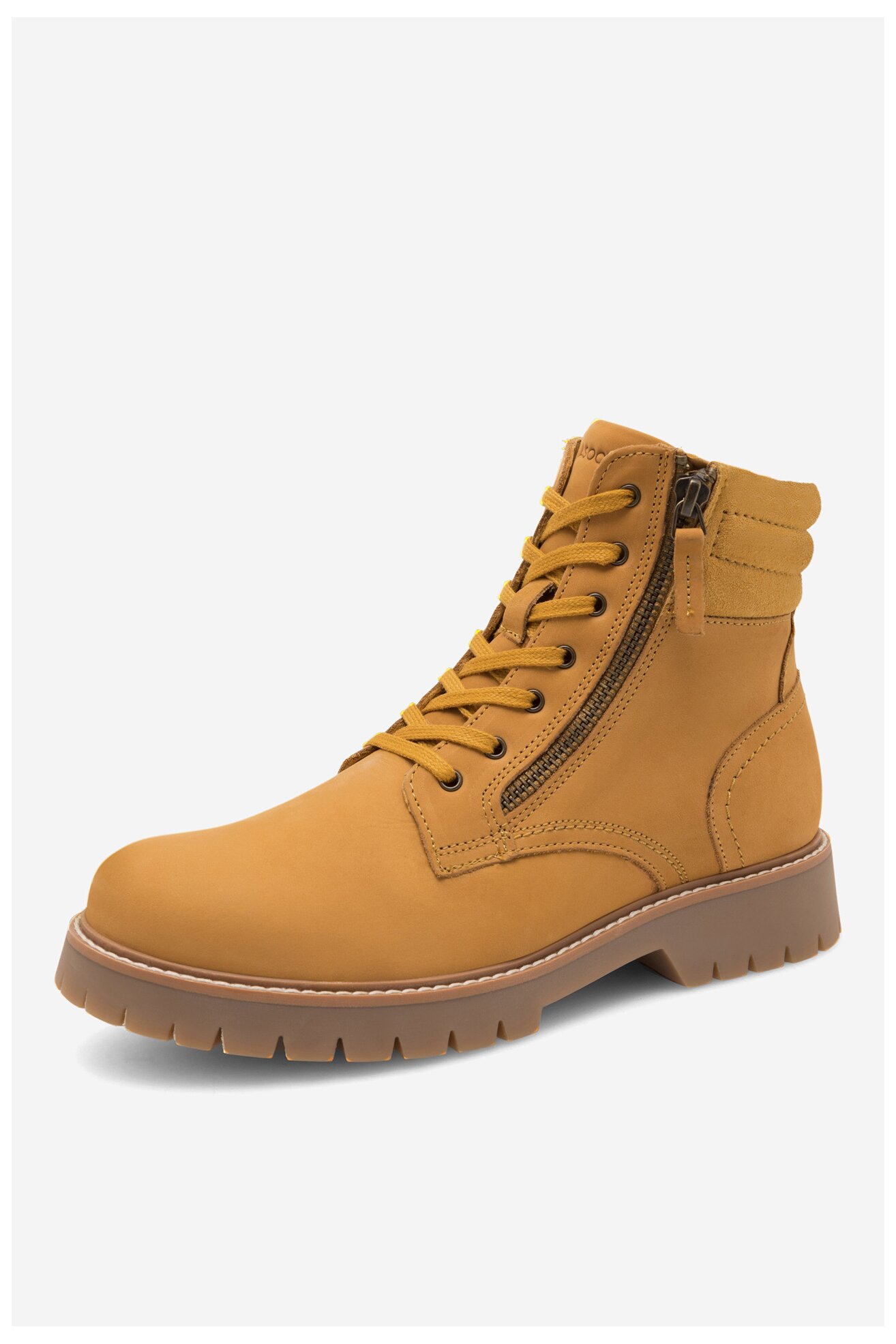 Šněrovací vyšší obuv Lasocki Young RIVER BI12-8468-03 CAMEL