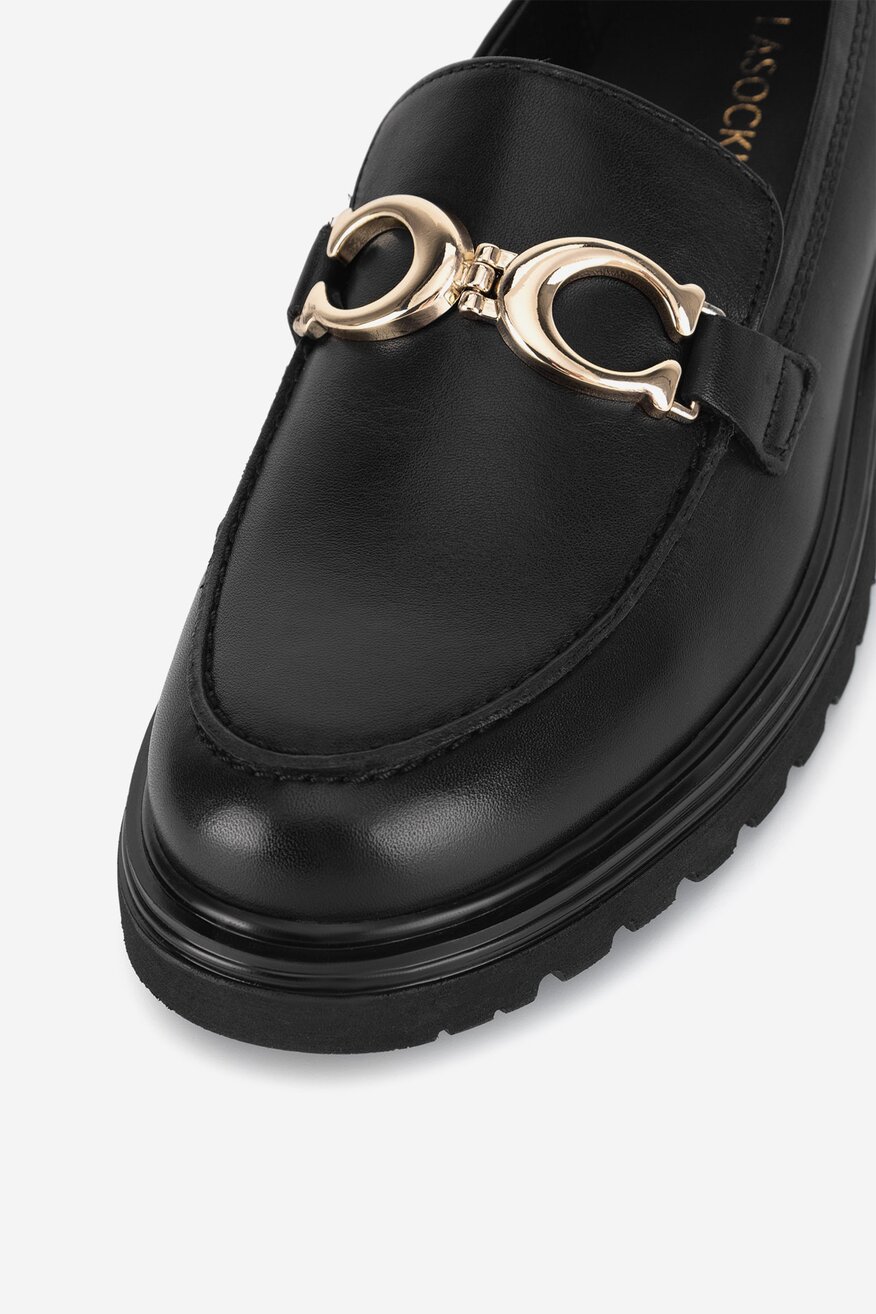 
                Lasocki - Loafersy skórzane - 5904862334080