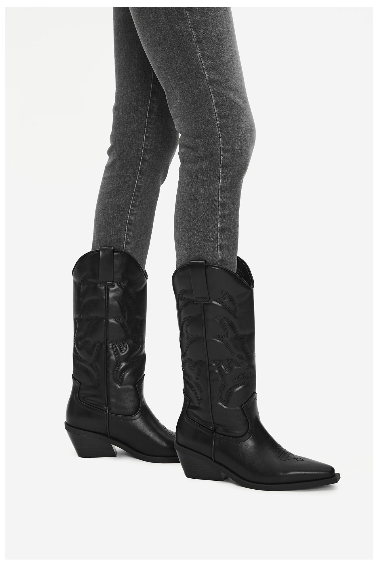 Kozaki Jenny CEO-R25AW01598 Czarny