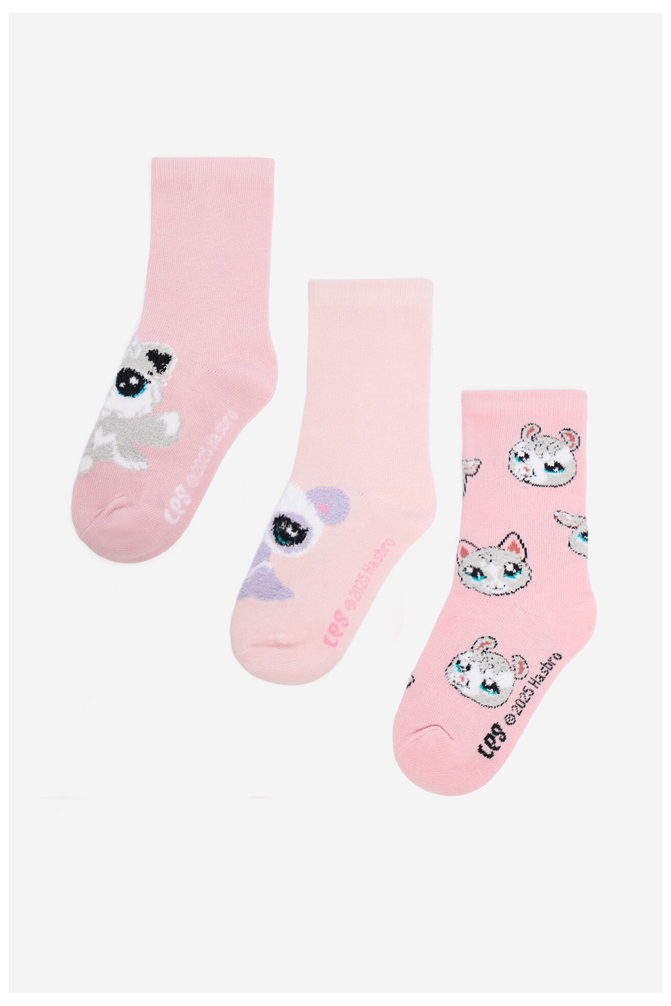 Чорапи LITTLEST PET SHOP CEO-ACCCS-AW25-327LPS(3-PACK) РОЗОВ