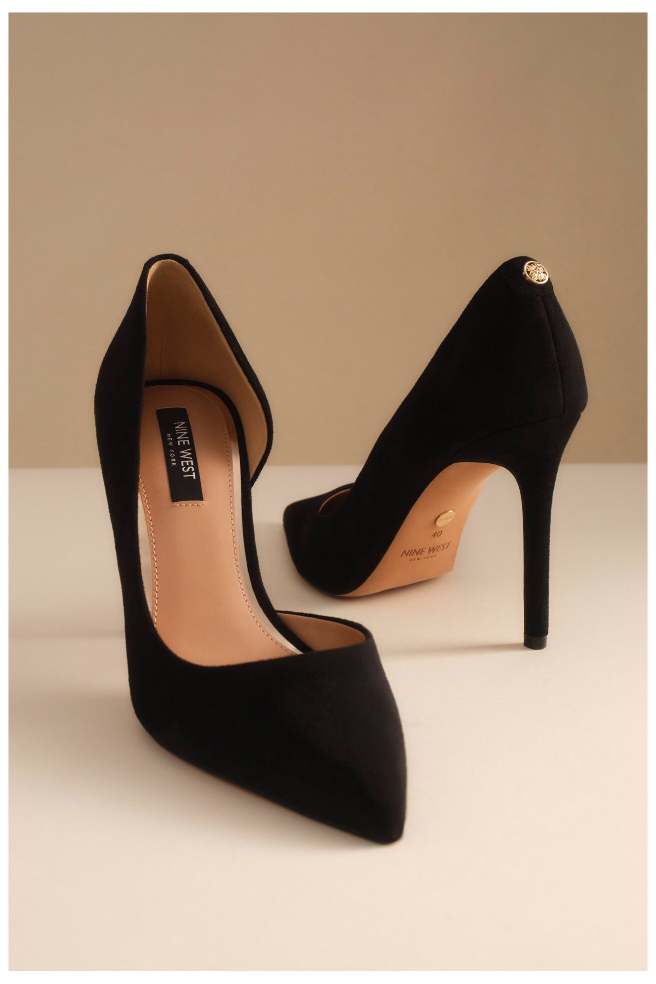 Körömcipő NINE WEST WFA3366-1 FEKETE