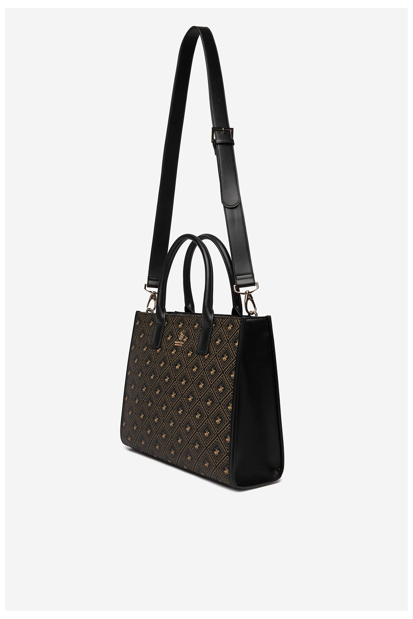 Дамска чанта Beverly Hills Polo Club CEO-BHPC-S-003-07 ЧЕРЕН