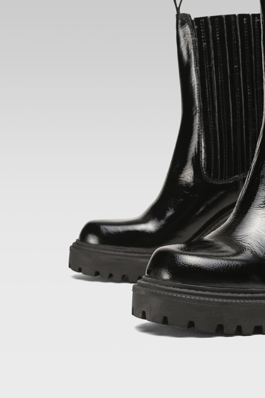 Gino Rossi - Botki na obcasie skórzane - 5904862111506