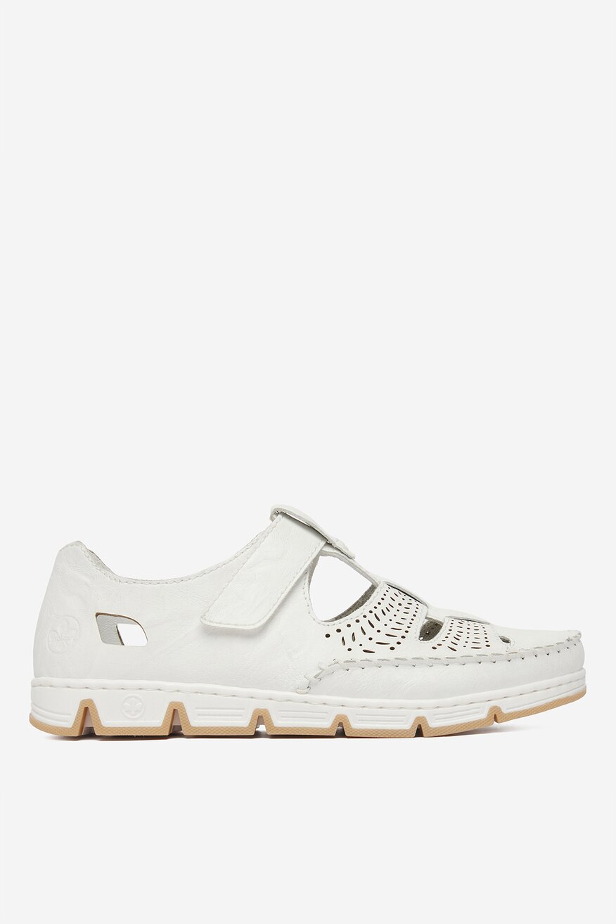 
                Половинки обувки Rieker БЯЛ - 5906751832356