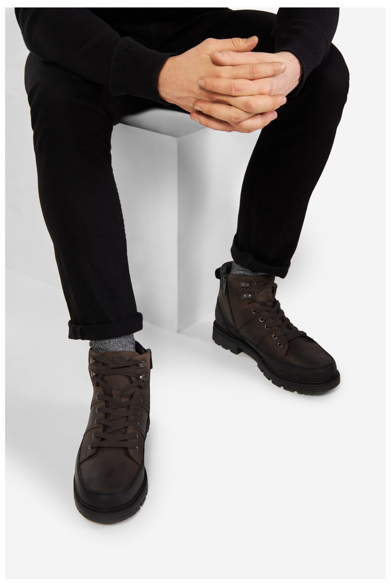 Csizma Badura DAVID-02 MI08 BARNA