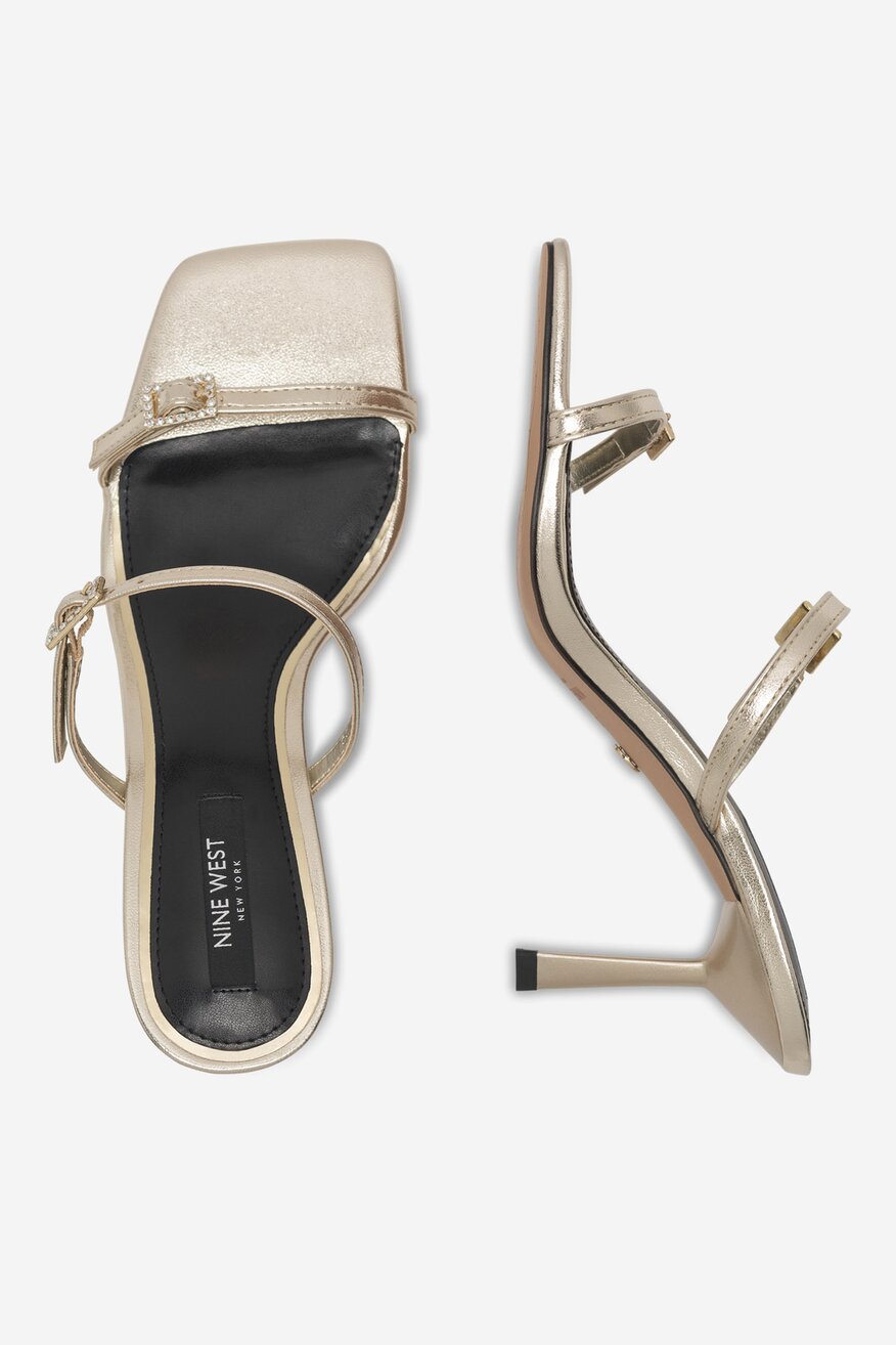 NINE WEST - Klapki na obcasie - 5905588606222