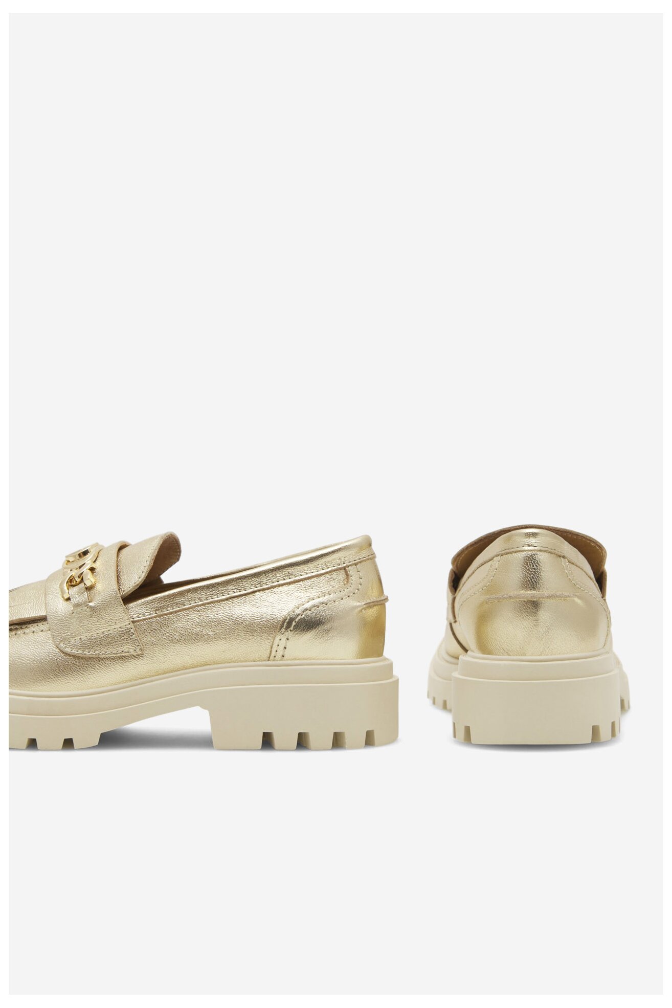 Мокасини EVA MINGE ANGE-1018 ЗОЛОТИЙ