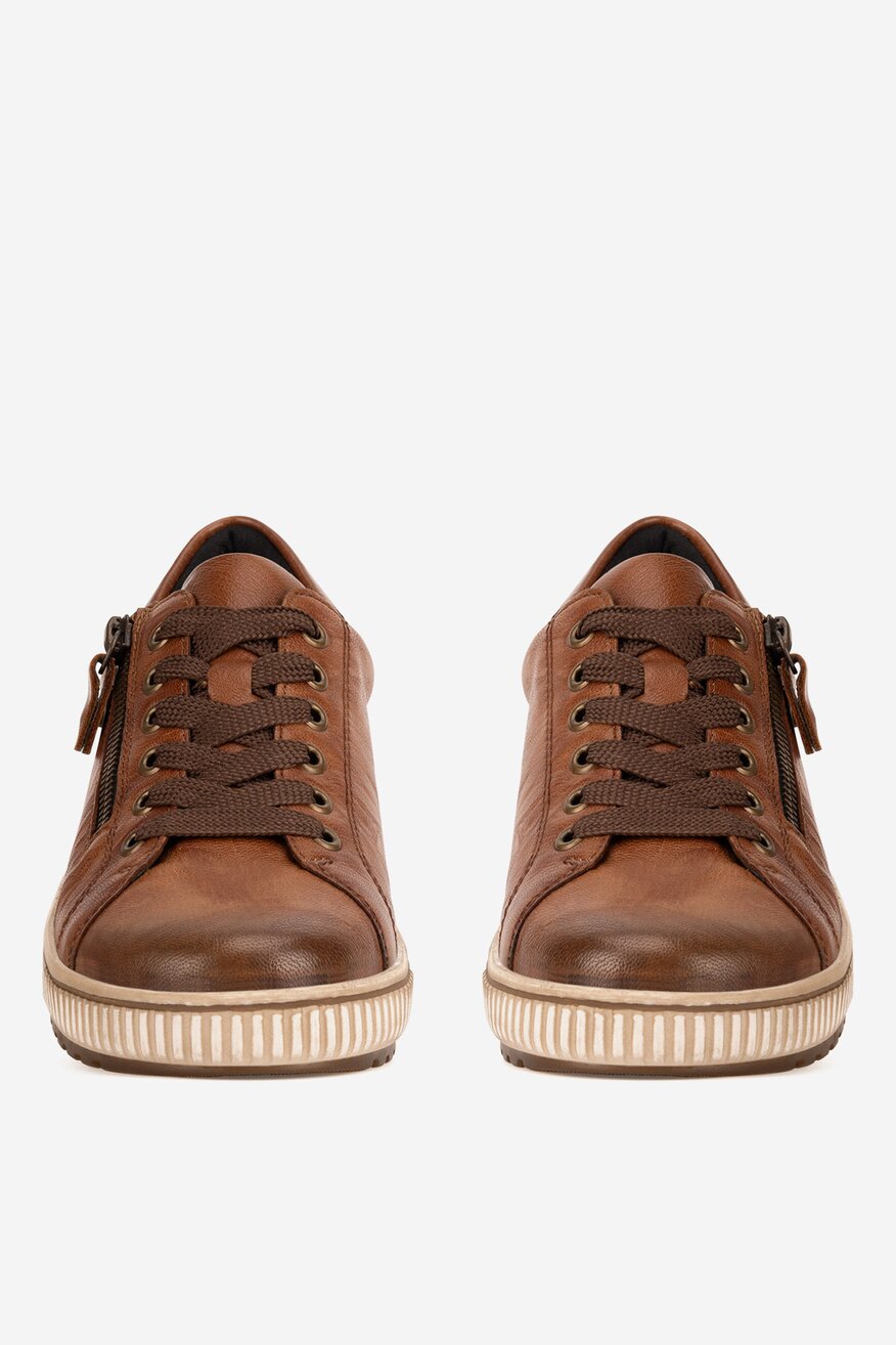 Remonte - Sneakersy skórzane - 2230068908422