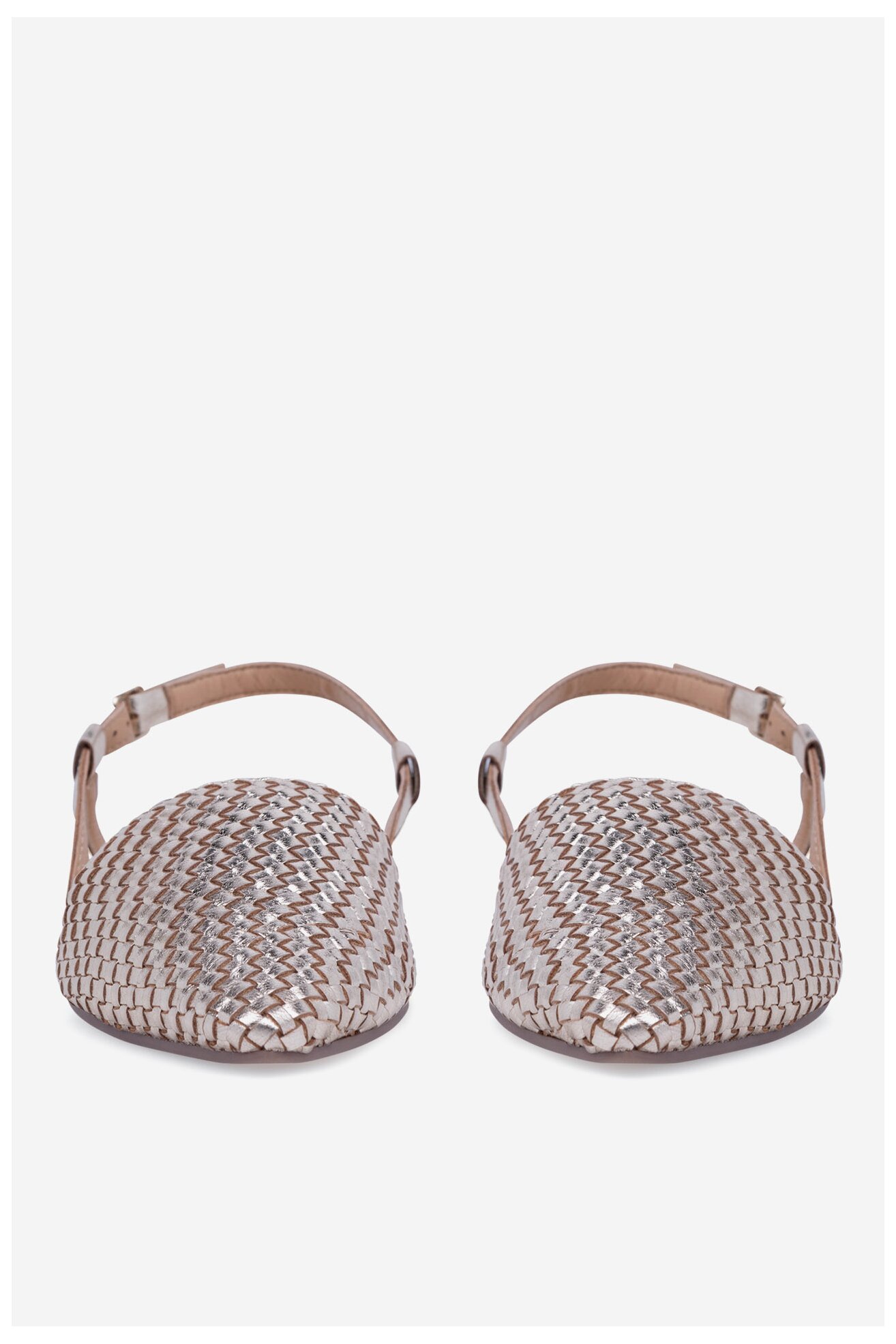 Baleriny Lasocki MADALIA WI29-CHR06 Złoty