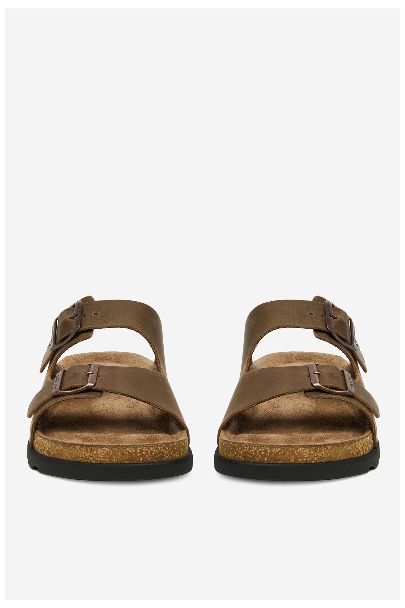 Klapki Rieker 21190-26 Brązowy