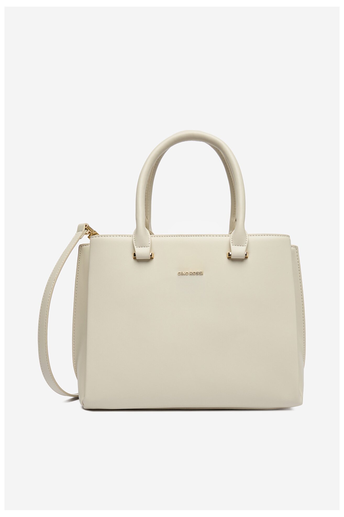 Сумка З Ремінцем Gino Rossi C-KY260 ІВОРИ