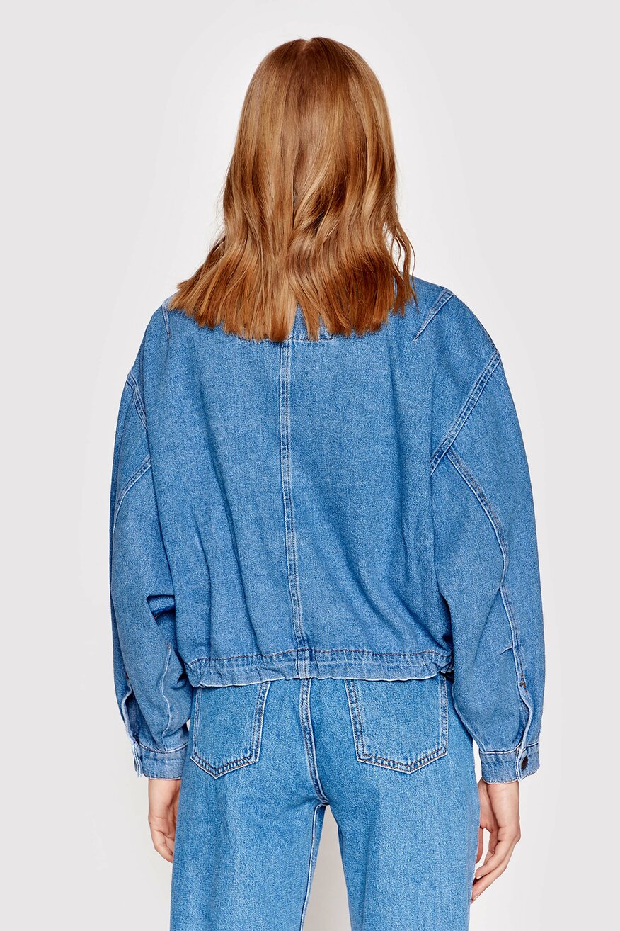 Americanos - Kurtka jeansowa niebieska - 2230021004161