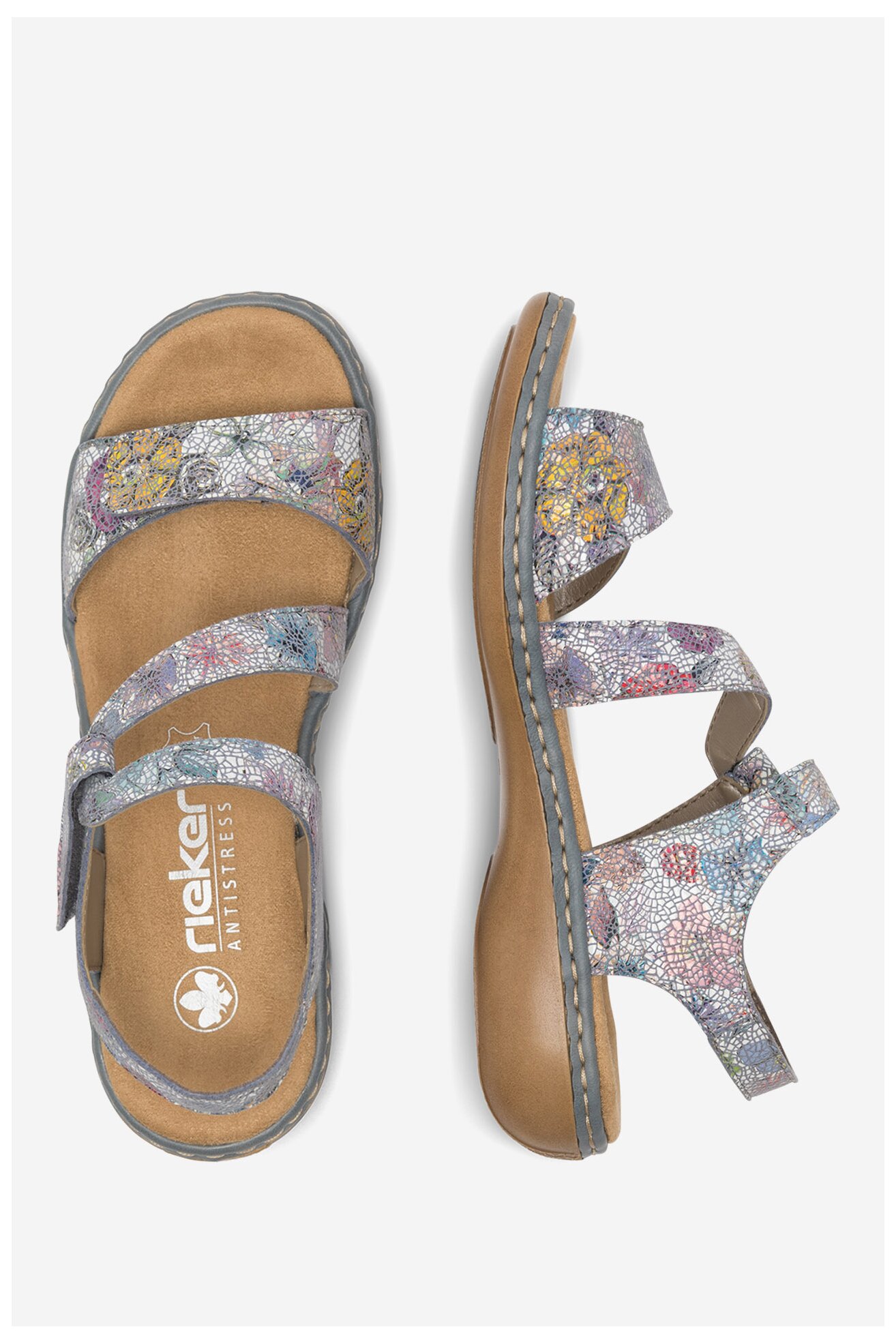 Сандали Rieker 659C7-90 МИКС