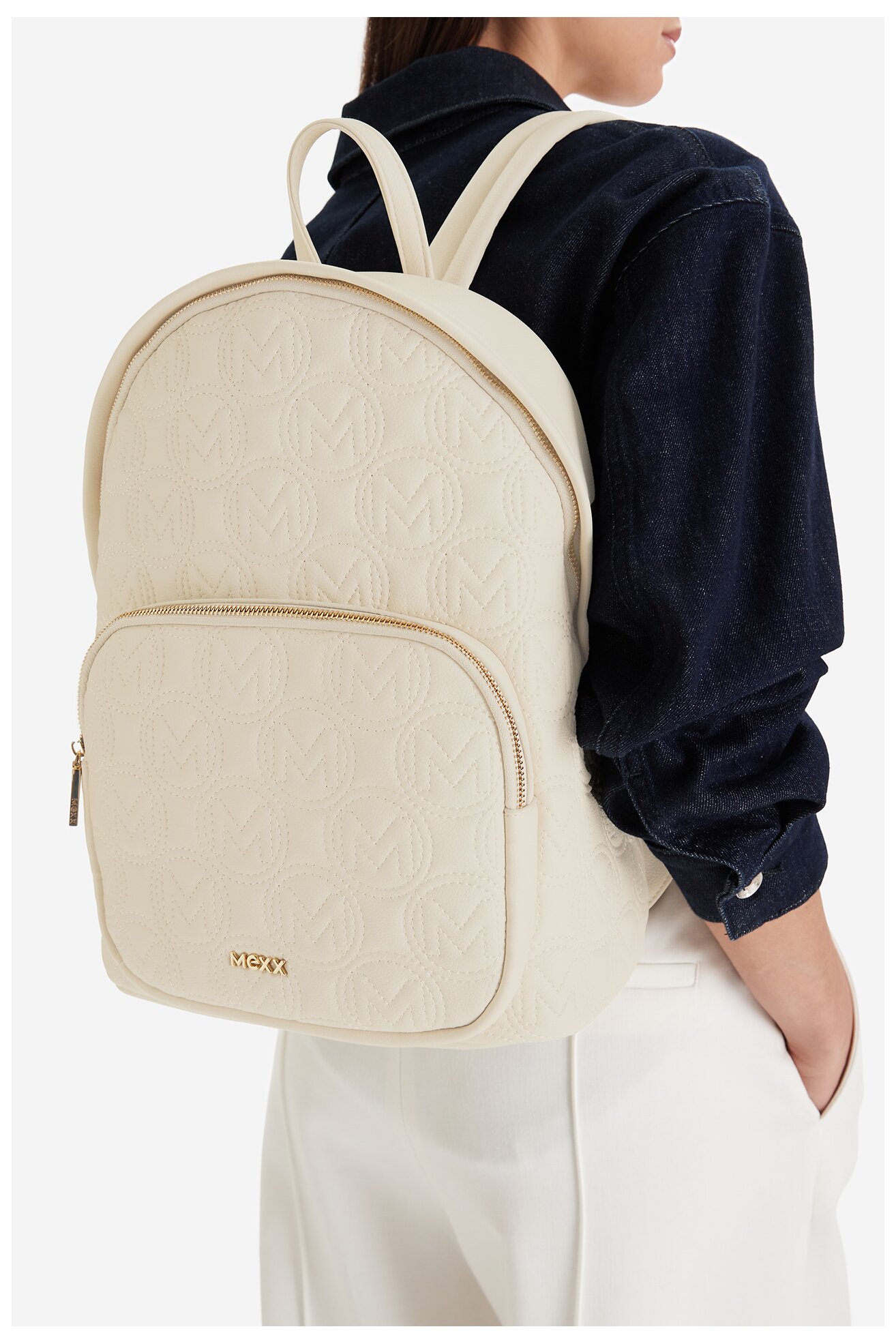 Plecak Mexx EO-MEXX-L-017-09 Beżowy