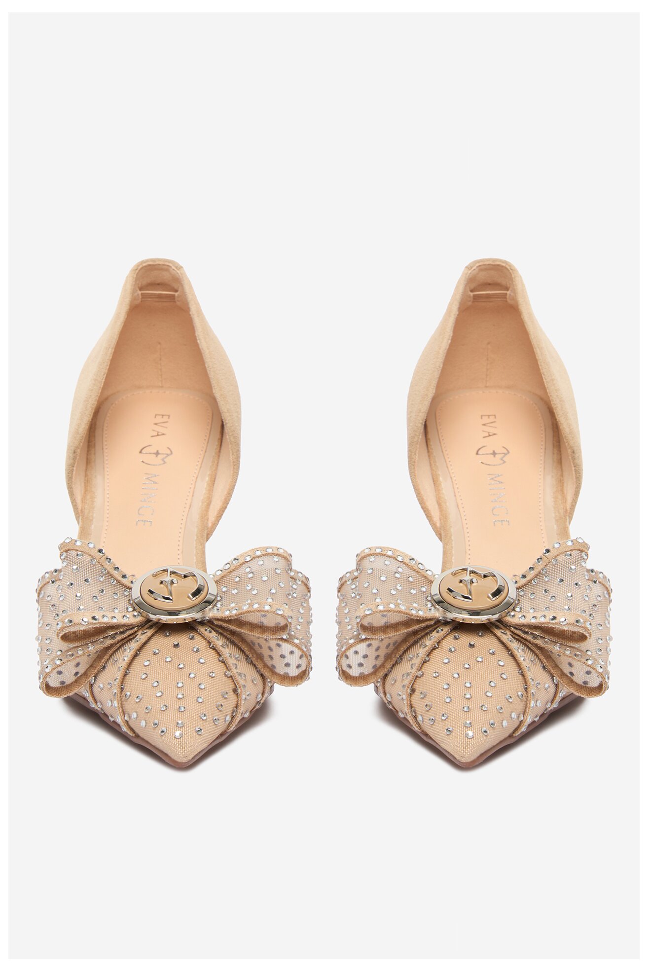 Körömcipő EVA MINGE EO-AVA-78096-202 BÉZS