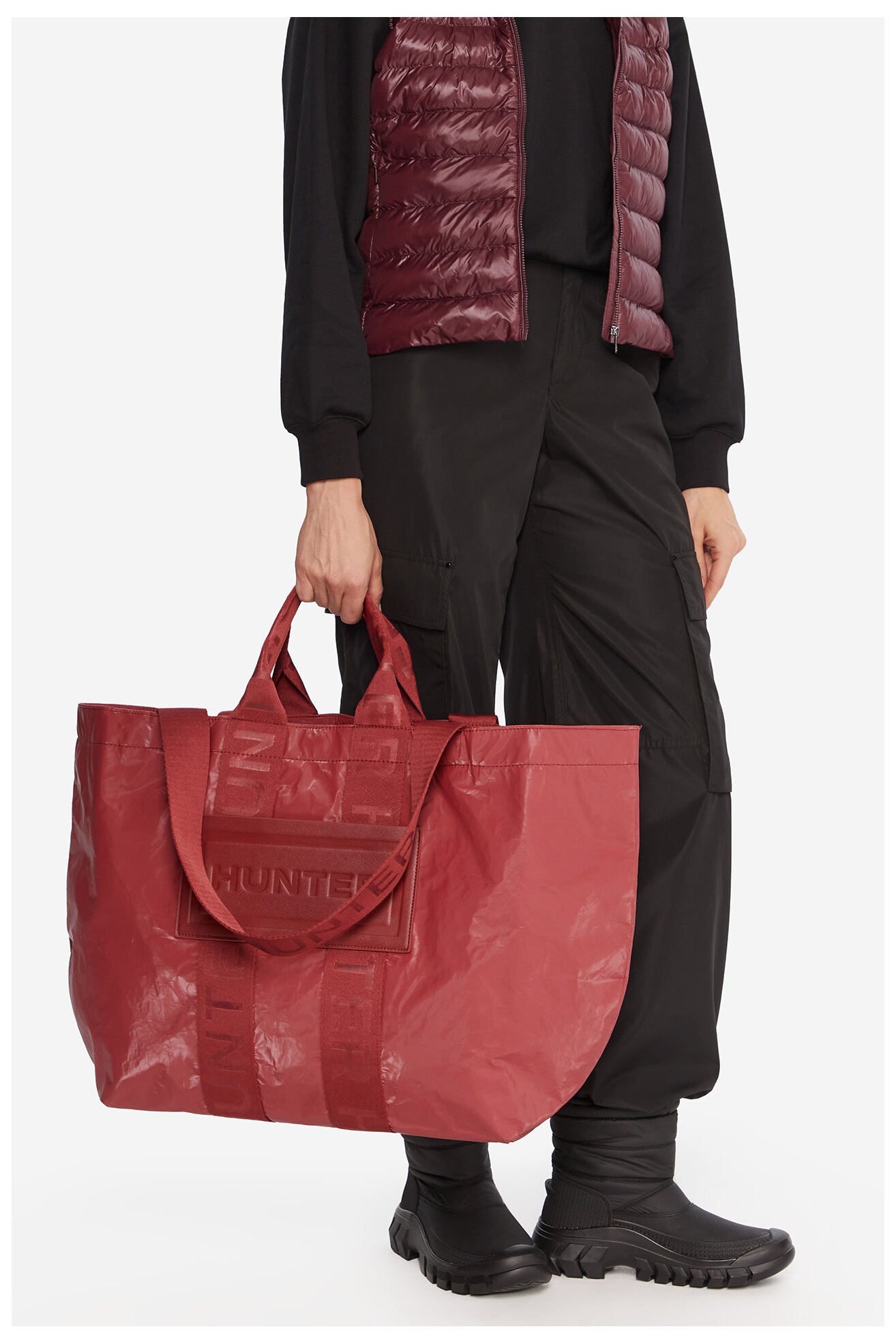 Geantă de mână HUNTER C-HTR-K-014-06 ROŞU