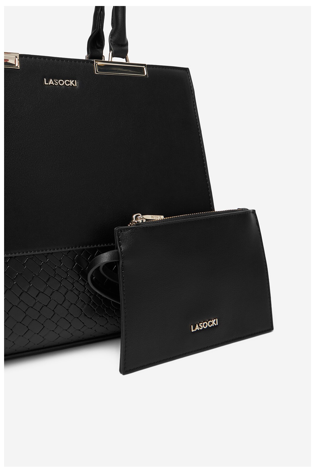 Дамска чанта Lasocki C-LSK-L-070-06 ЧЕРЕН