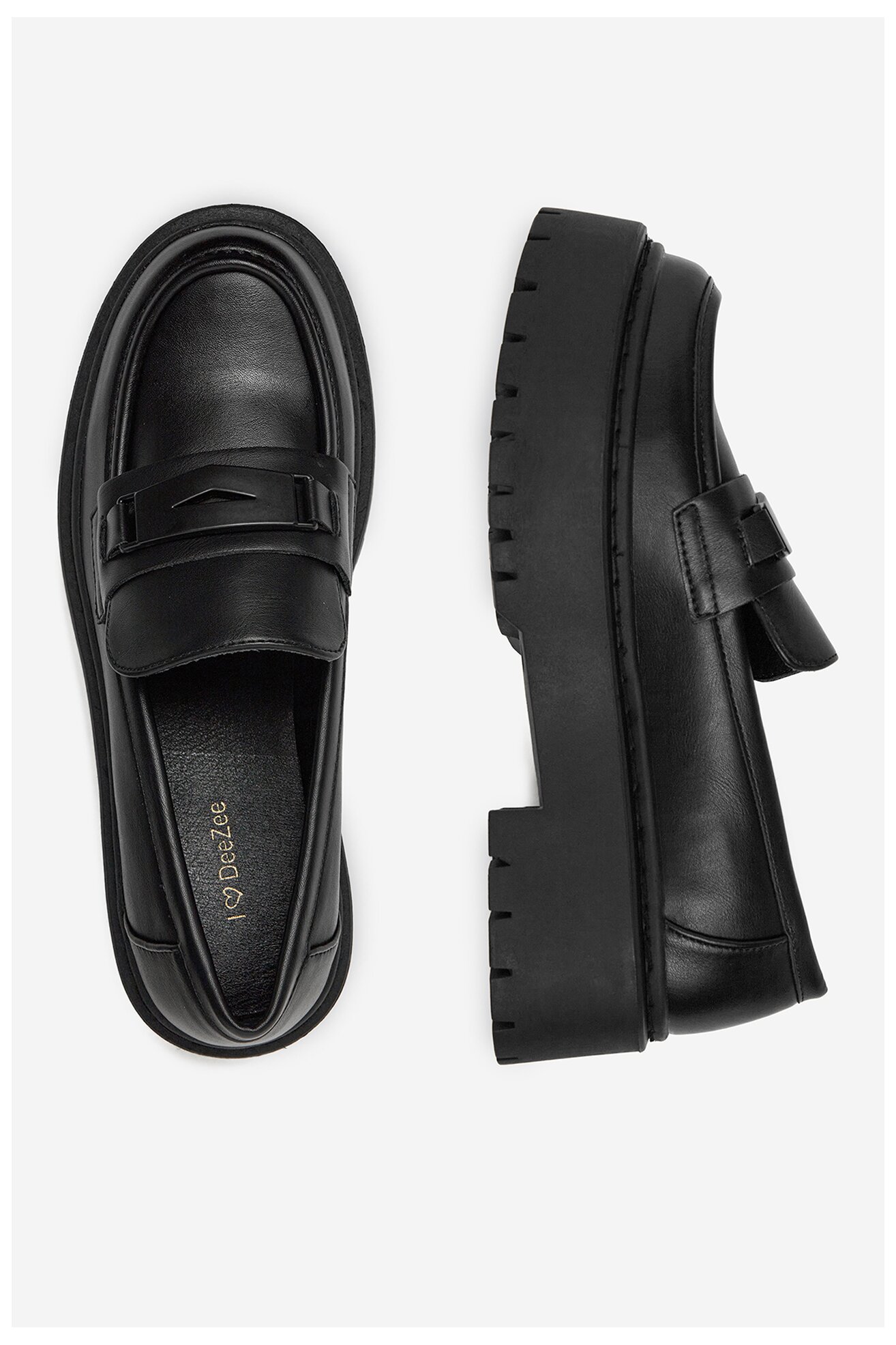 Mokasyn DeeZee 13123D-3 Czarny