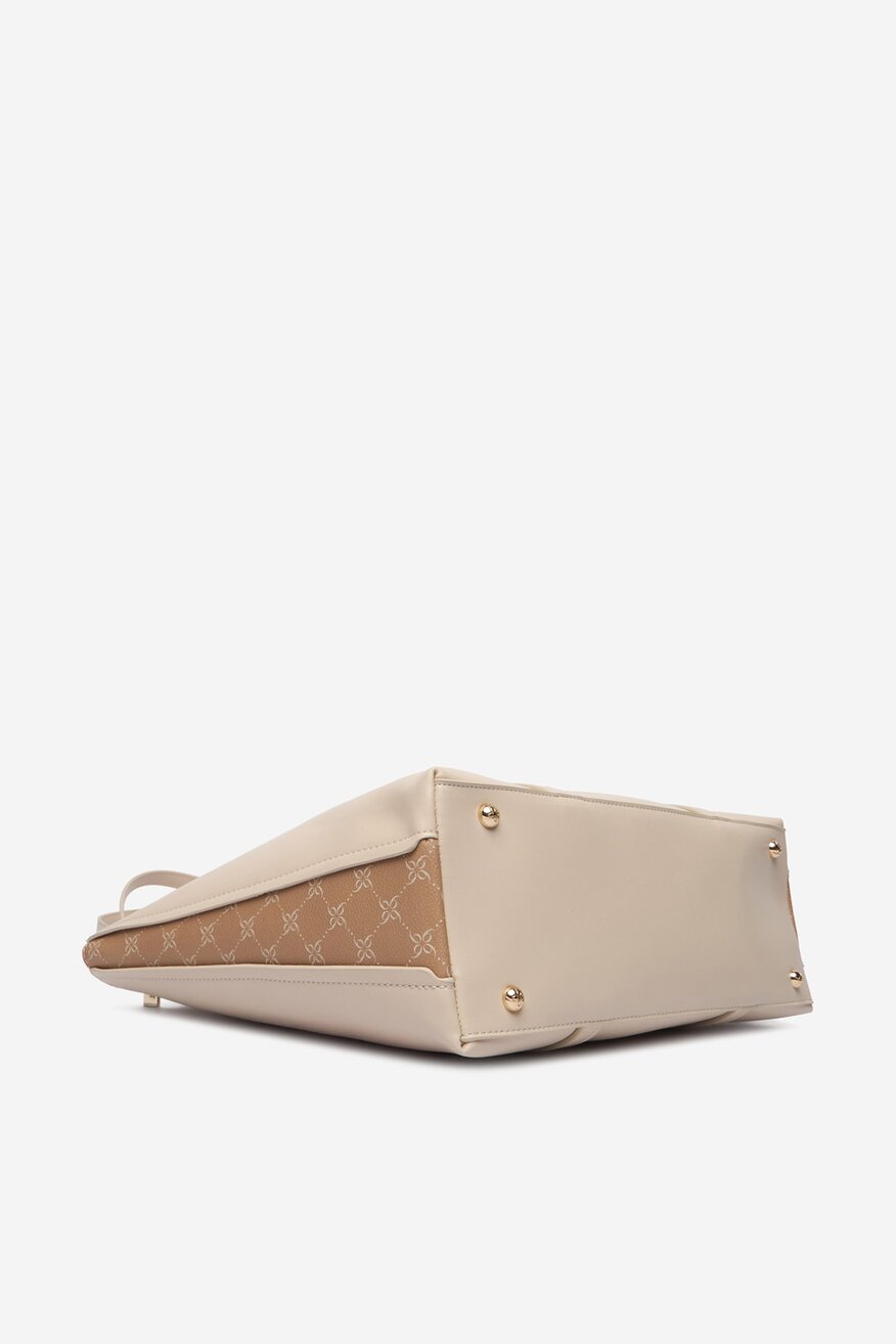 
                Дамска чанта NINE WEST СЛОНОВА КОСТ - 5906751631867