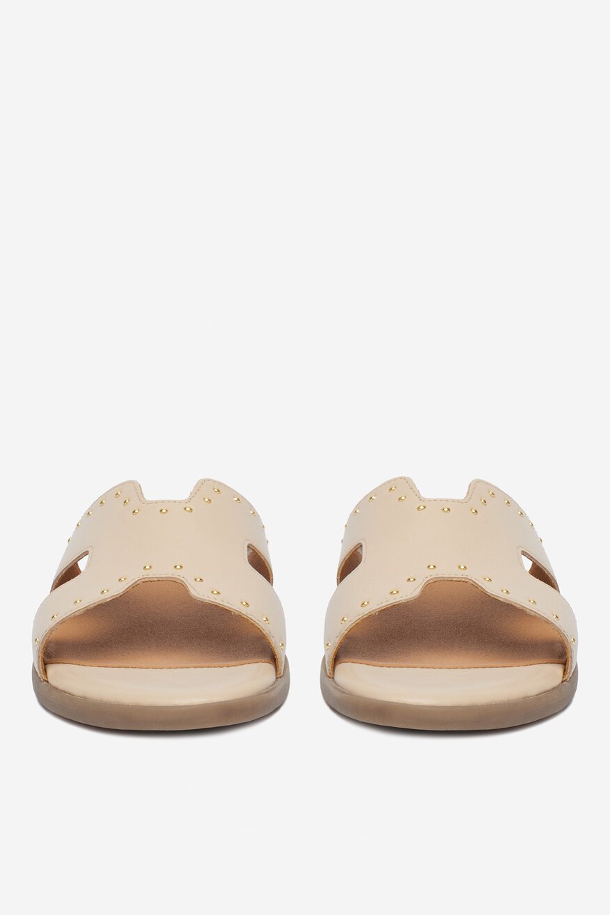 Lasocki - Klapki skórzane - 5906751851098