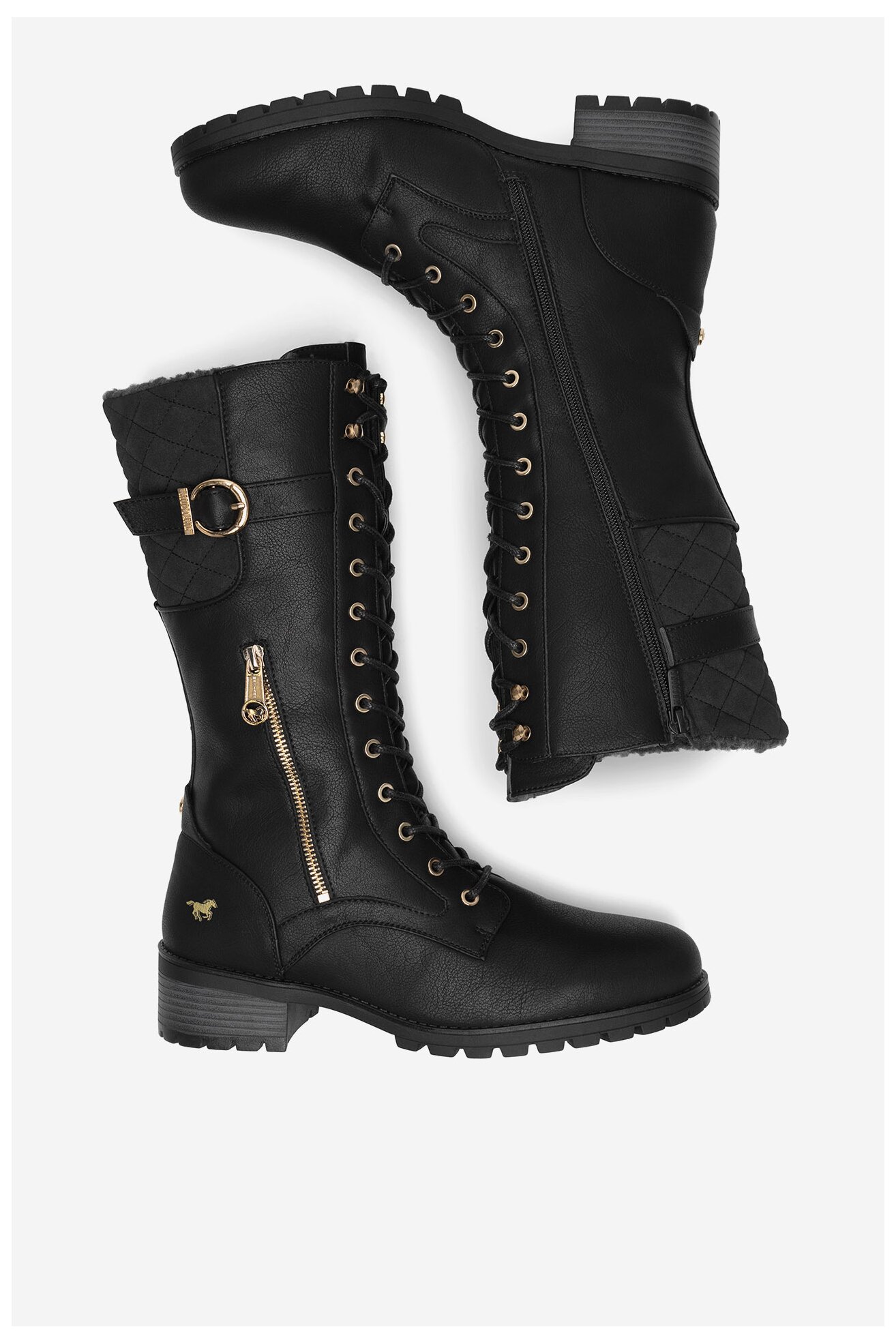 Csizma Mustang 1435-602 FEKETE