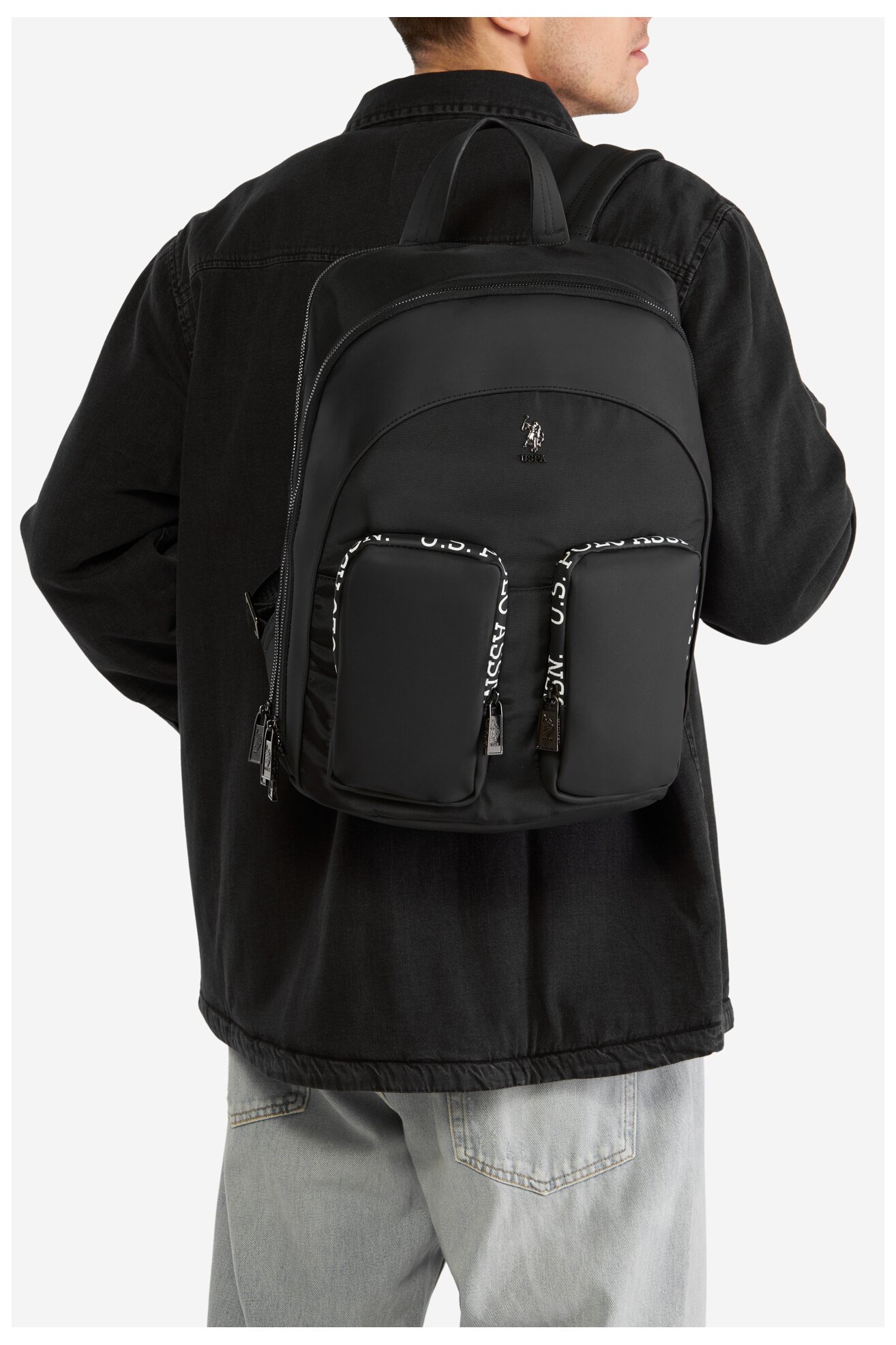 Rucsac U.S. POLO ASSN. BIUXT6257MPJ NEGRU