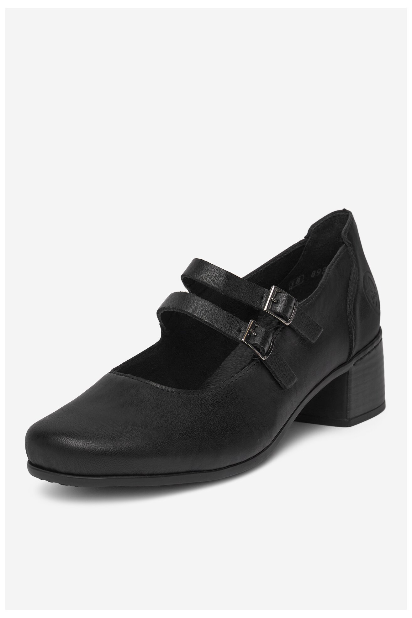 Czółenka Rieker 41651-00 Czarny