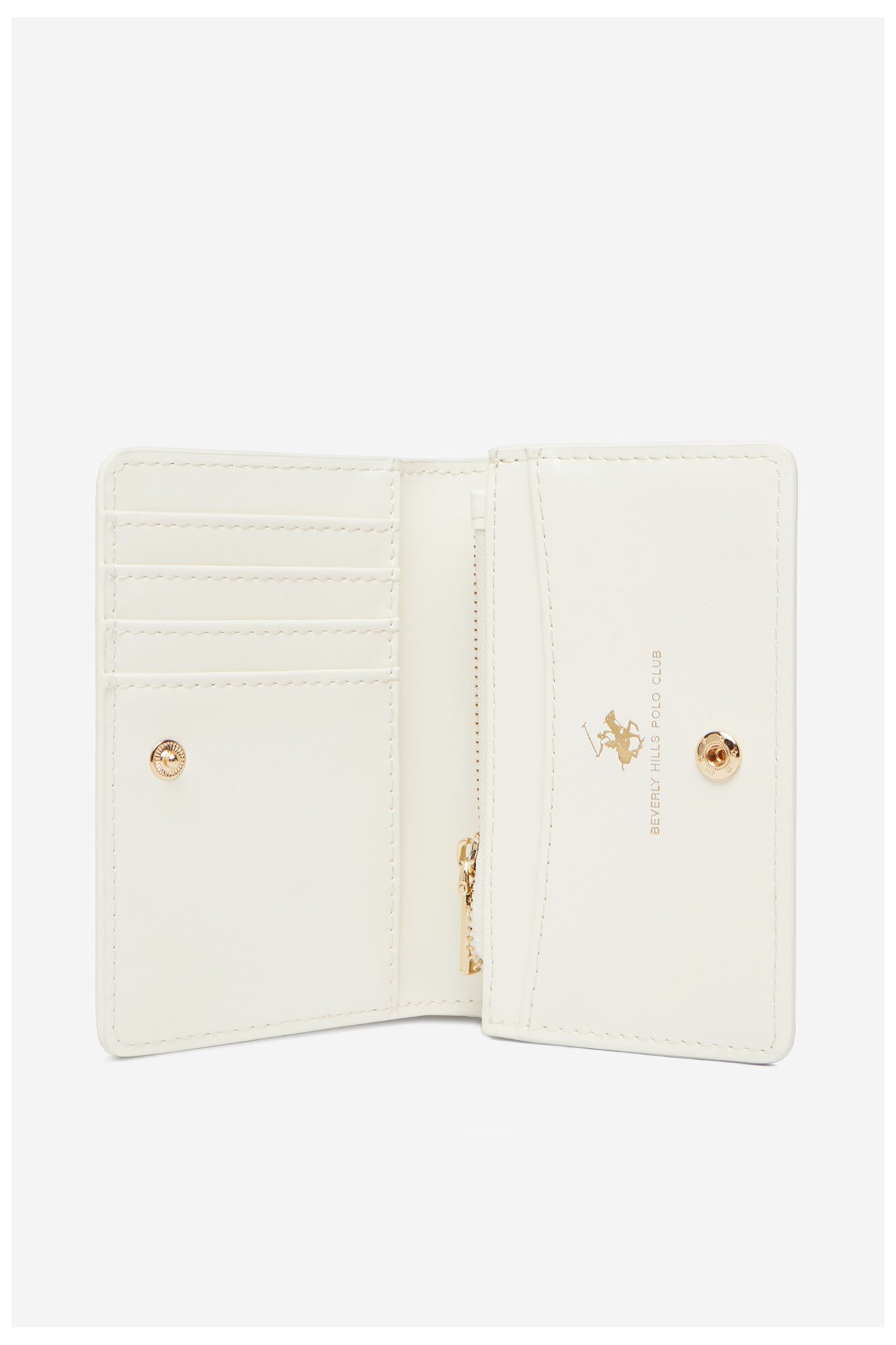 Portfel Beverly Hills Polo Club CWBEO-BHPC-W1-006-SS26 Biały