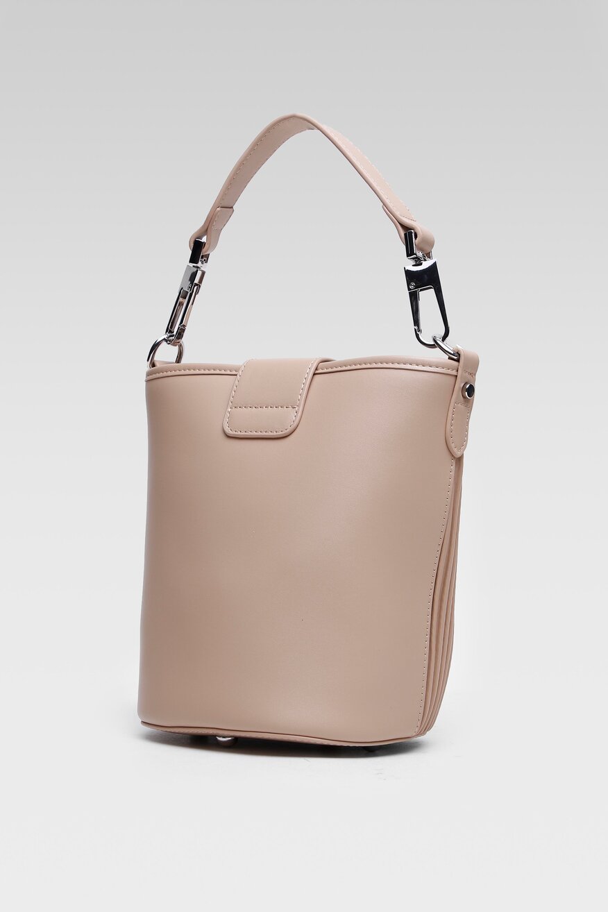 
                Gino Rossi - Torebka skórzane beżowe - 5904248076757