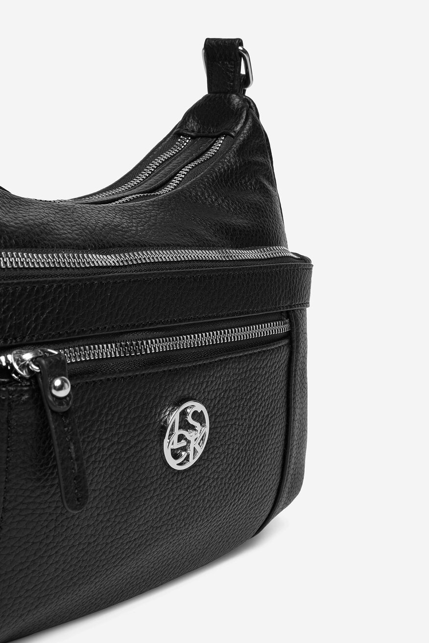 Дамска чанта Lasocki ЧЕРЕН - 5906751553718