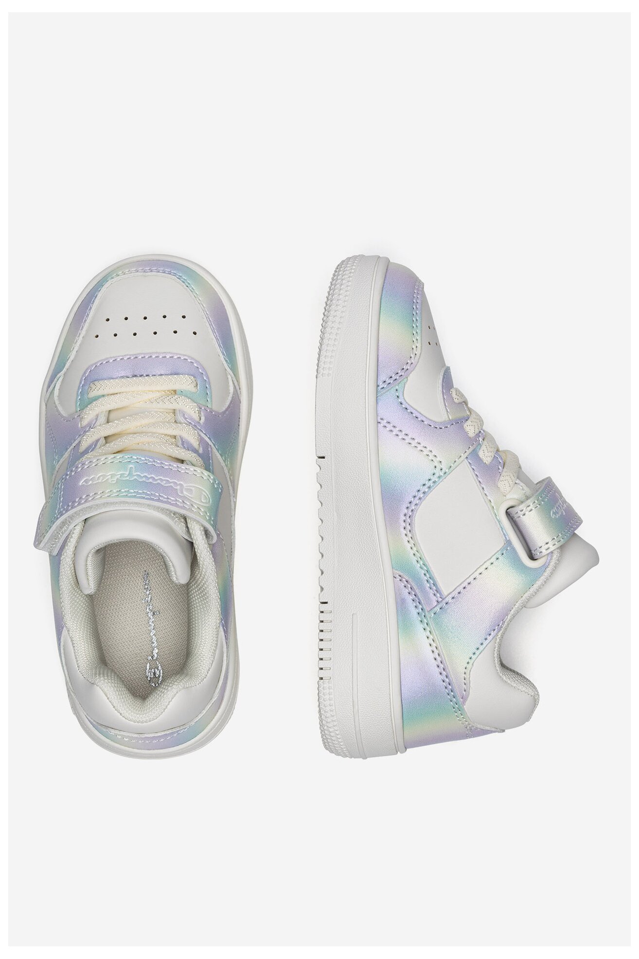 Obuwie sportowe Champion RD18 PEARL G PS LOW S32946-WW002 Srebrny