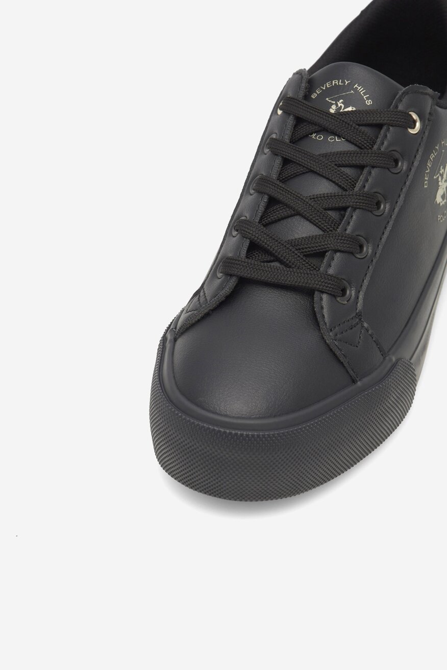 Vászoncipő Beverly Hills Polo Club FEKETE - 5905588425564