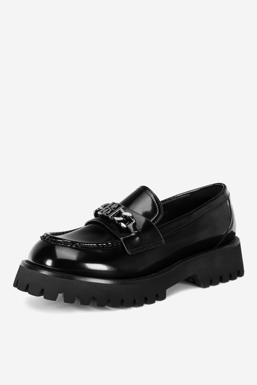 Badura - Loafersy skórzane - 5905588882978