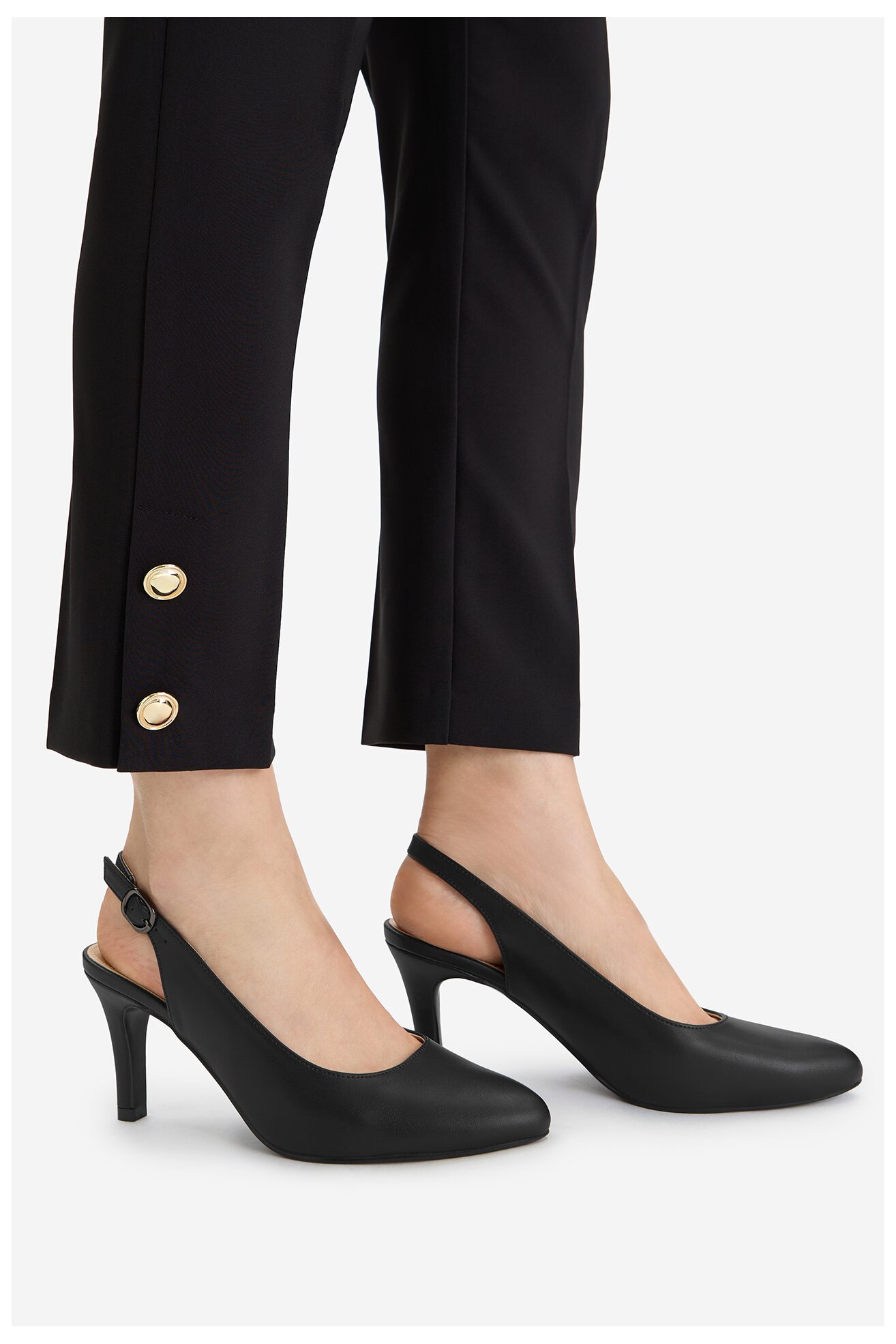 Czółenka Jenny CEO-WYL3438-5 Czarny