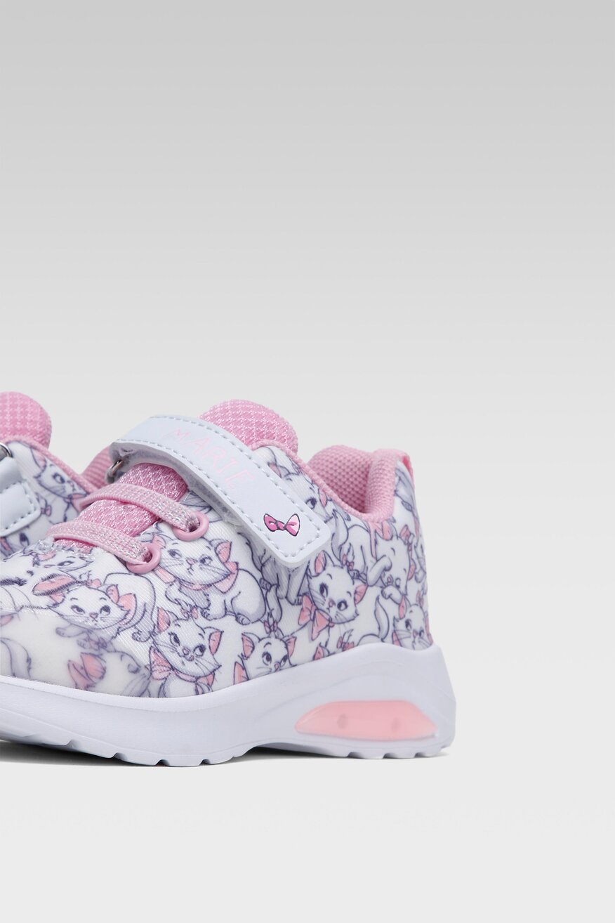 
                Marie Cat - Obuwie sportowe z printem białe - 5903698295664