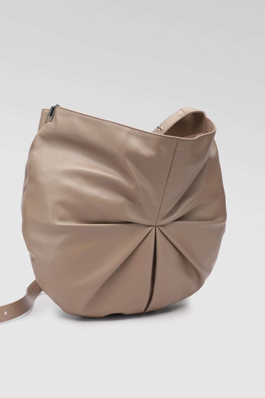 
                Gino Rossi - Torebka skórzana szara - 5903698610818