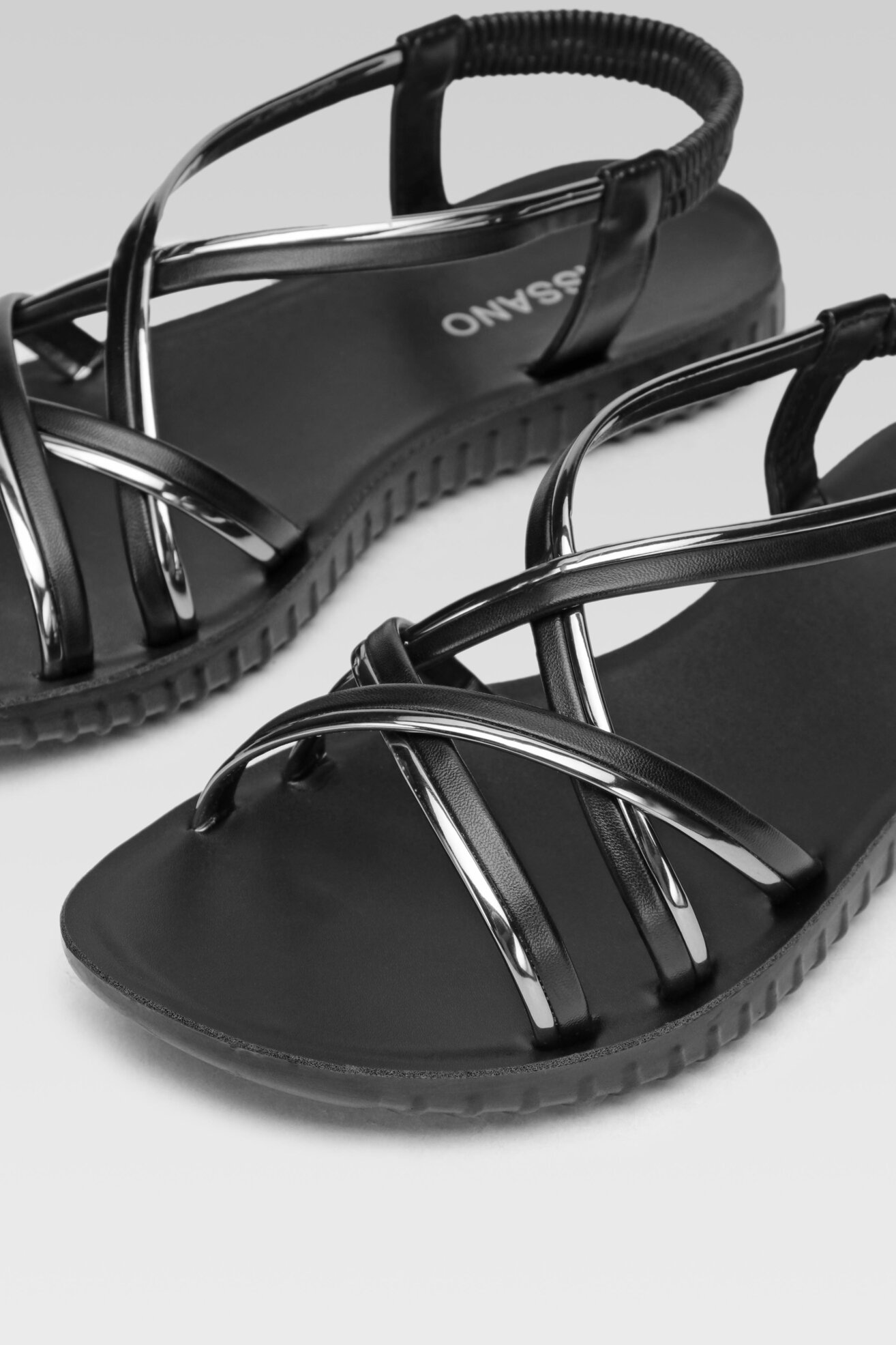 Sandały Bassano WSS20426-01 Czarny